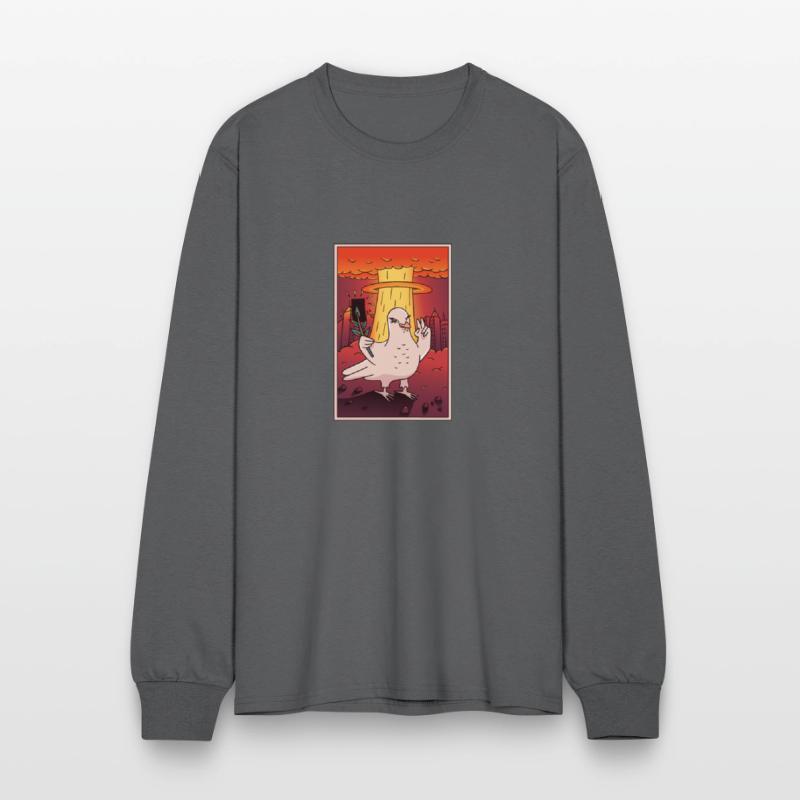 Atomic dove apocalypse prevention peace symbol