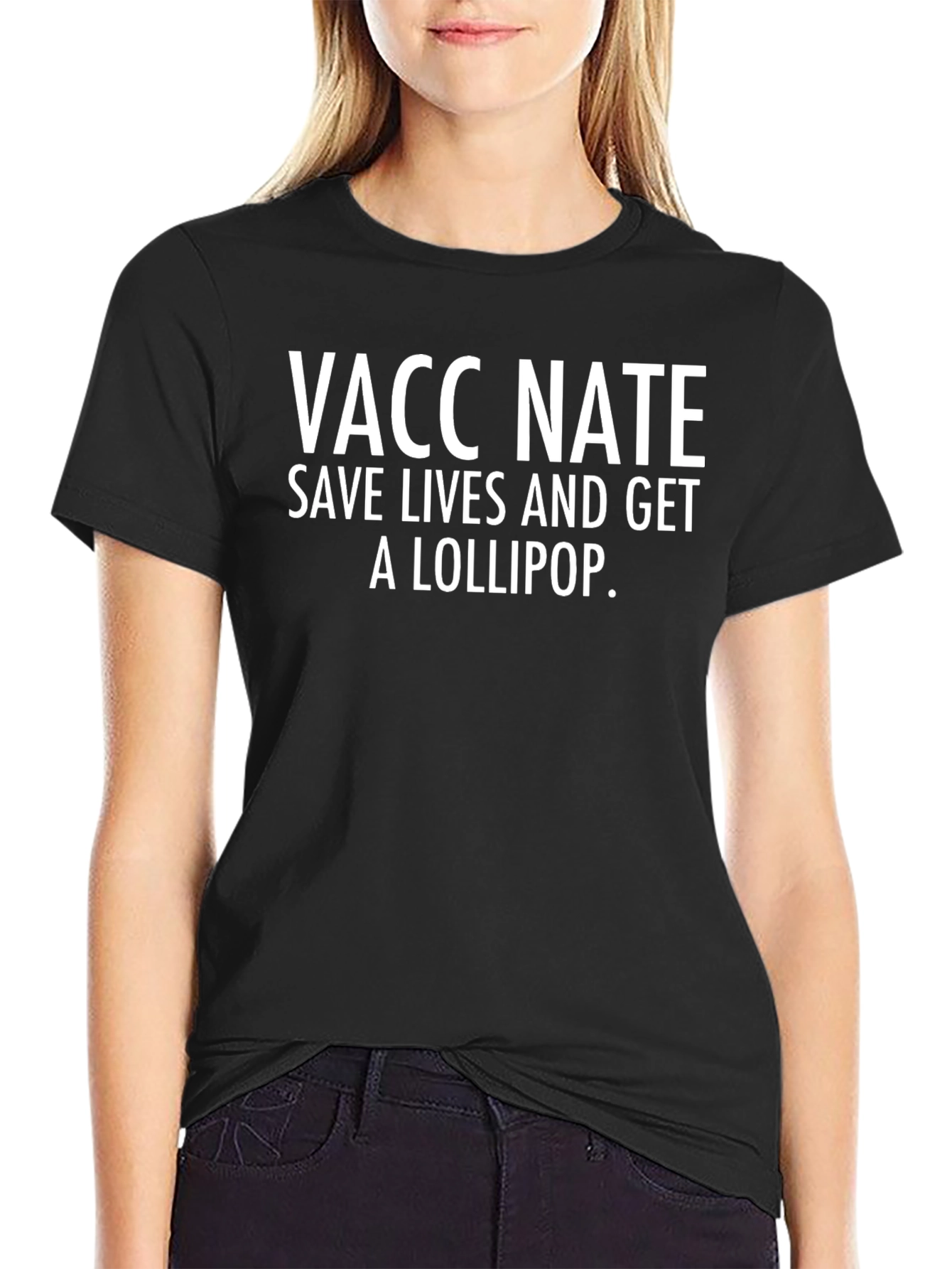 Vaccinate Save Lives and Get a Lollipop T-Shirt