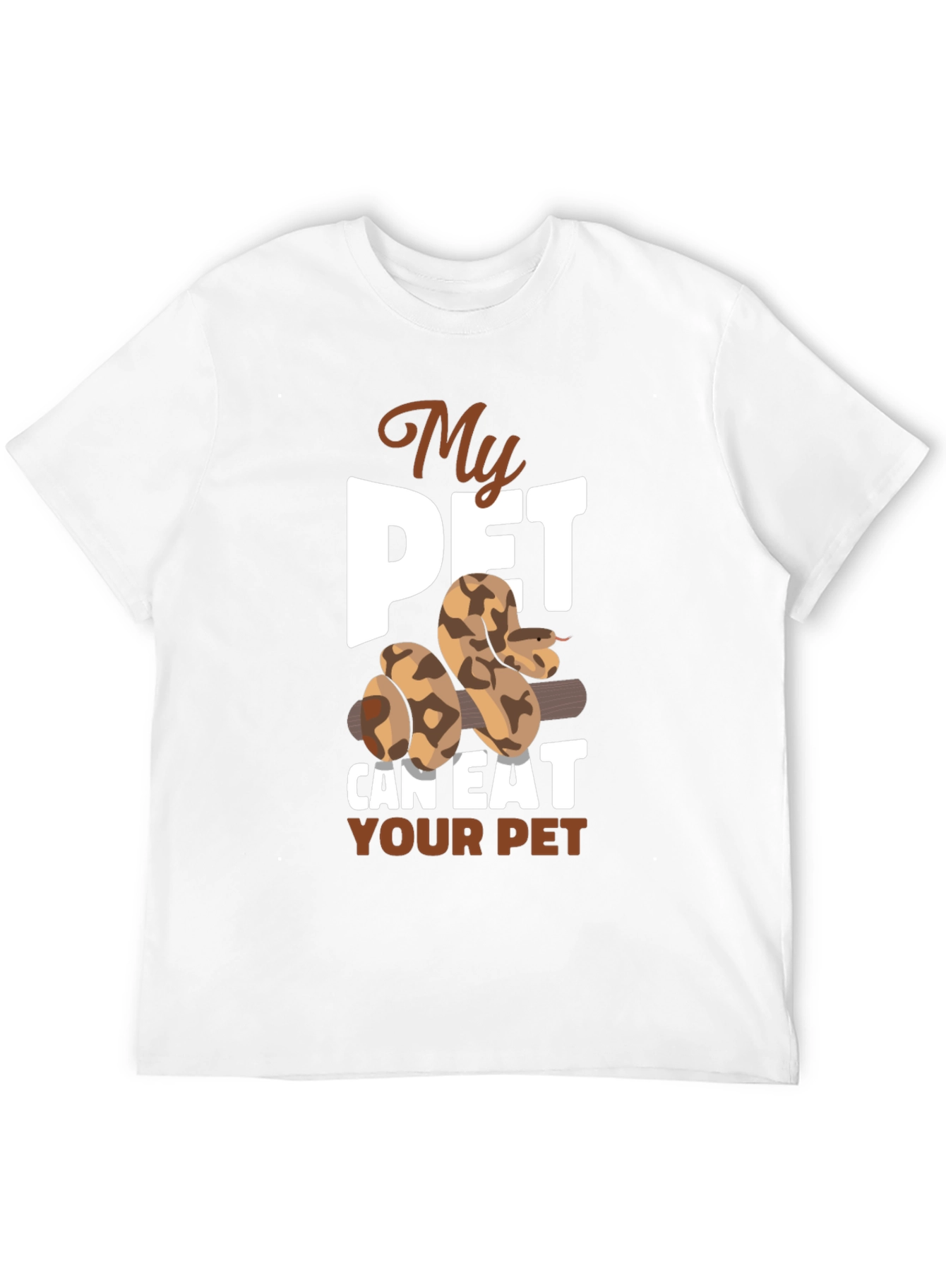 My Pet Can Eat Your Pet Snake T-Shirt