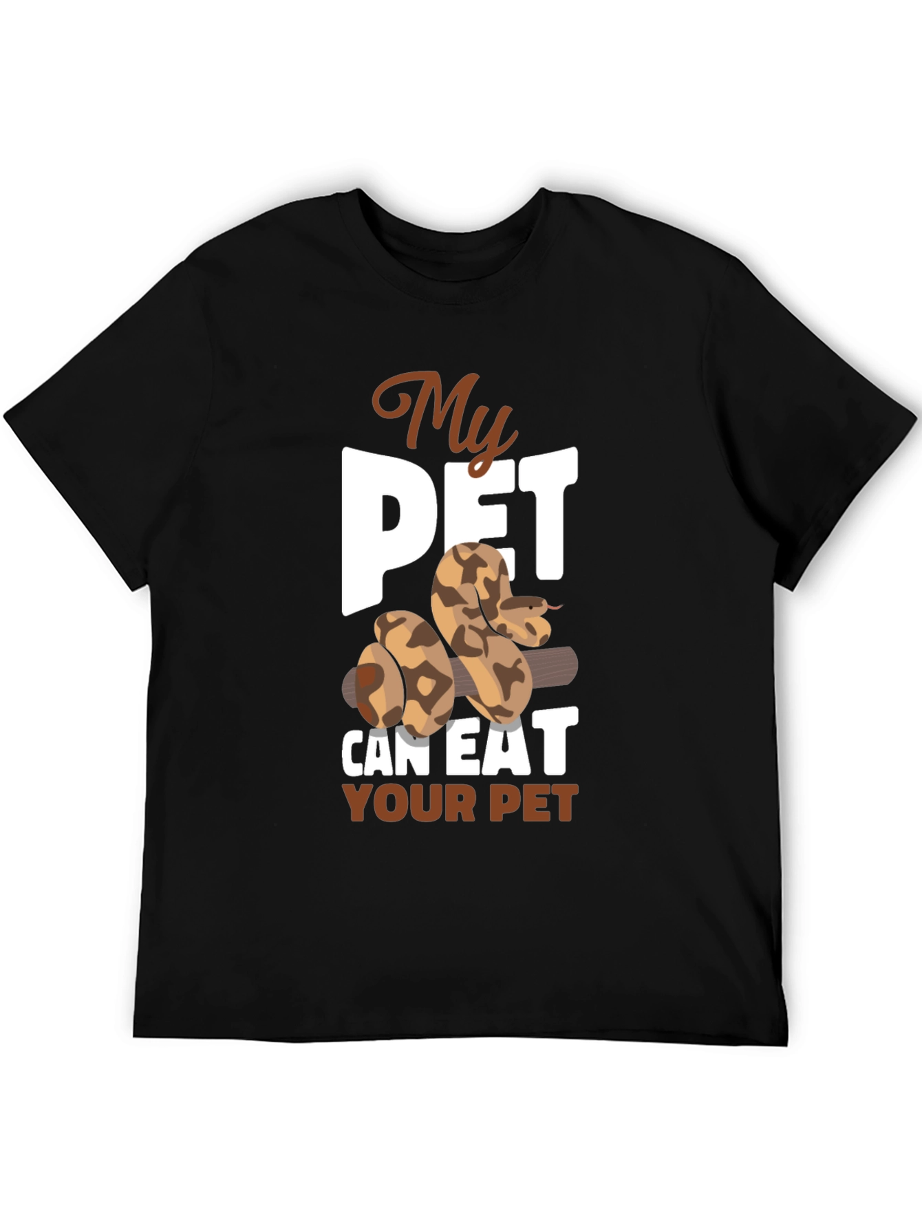 My Pet Can Eat Your Pet Snake T-Shirt