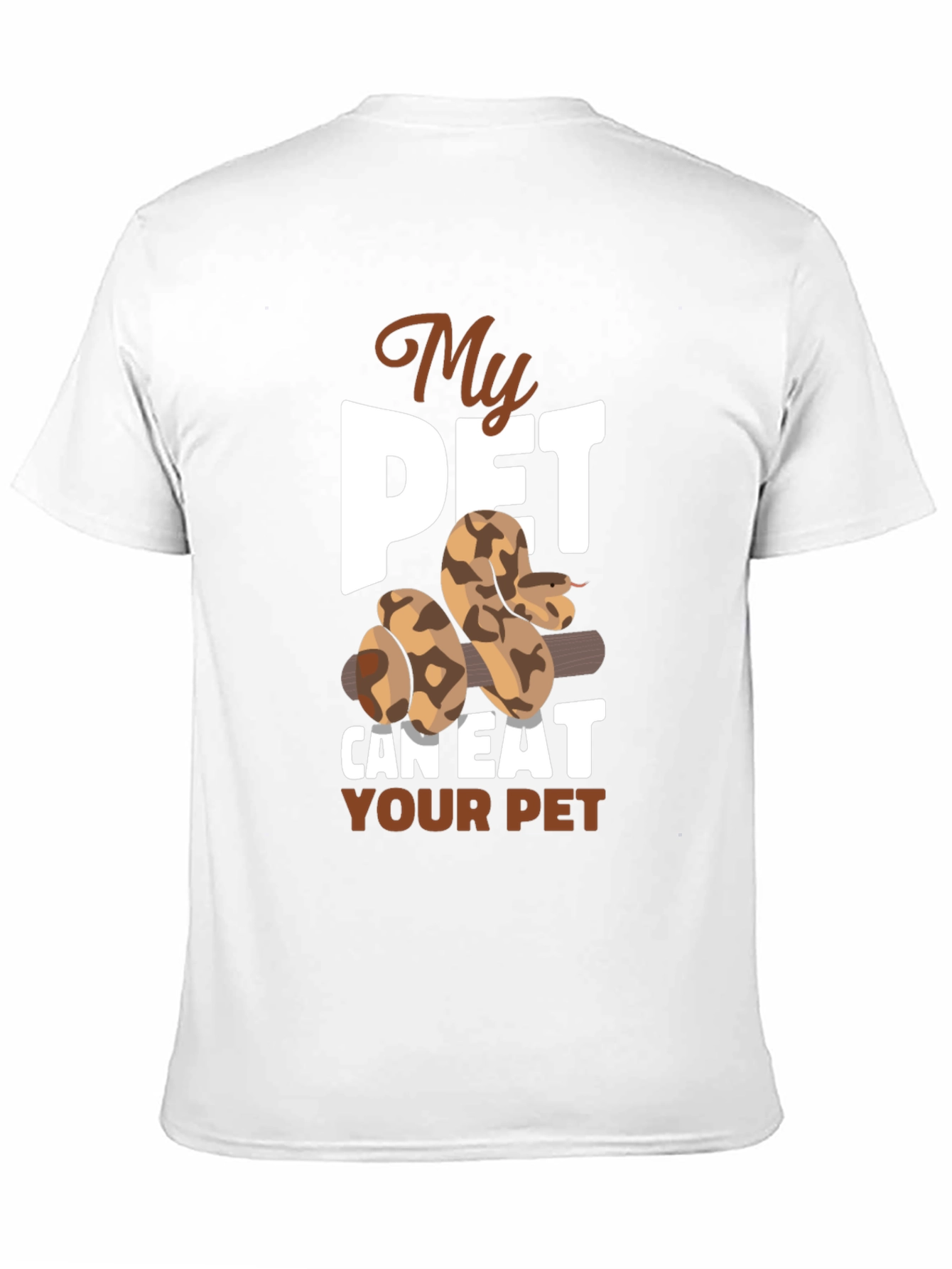 My Pet Can Eat Your Pet Snake T-Shirt