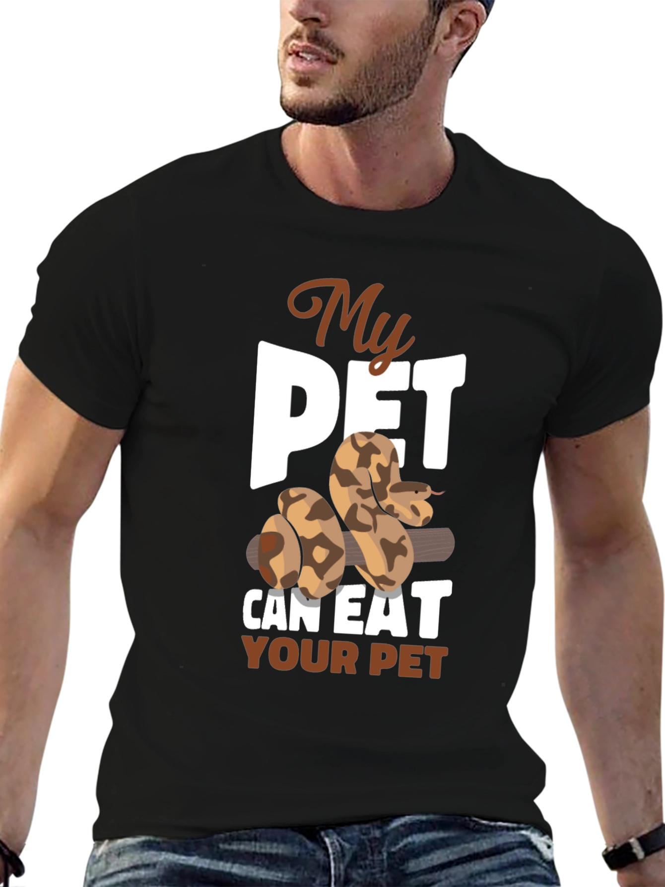My Pet Can Eat Your Pet Snake T-Shirt