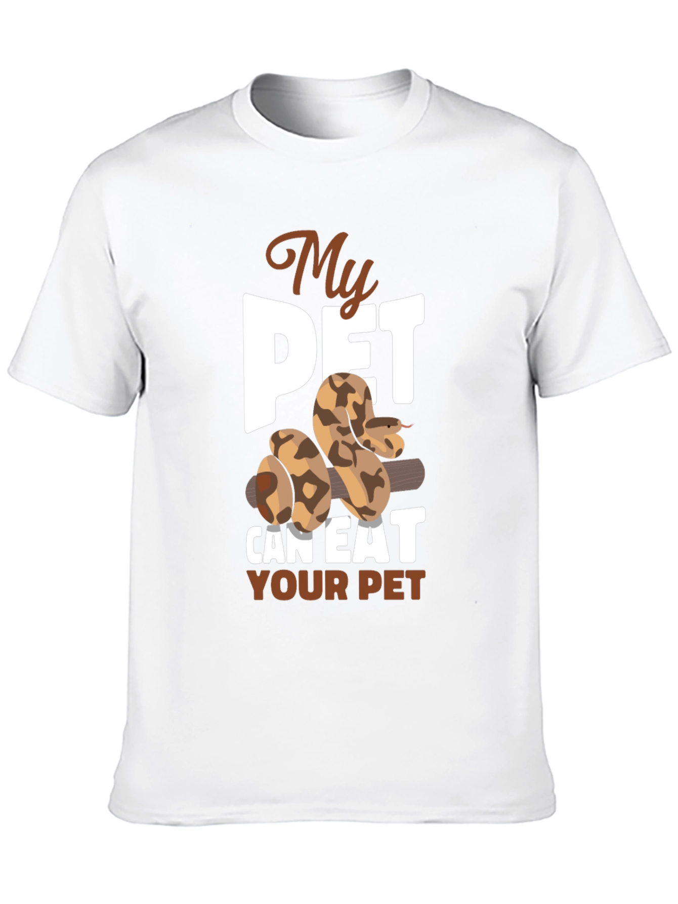 My Pet Can Eat Your Pet Snake T-Shirt