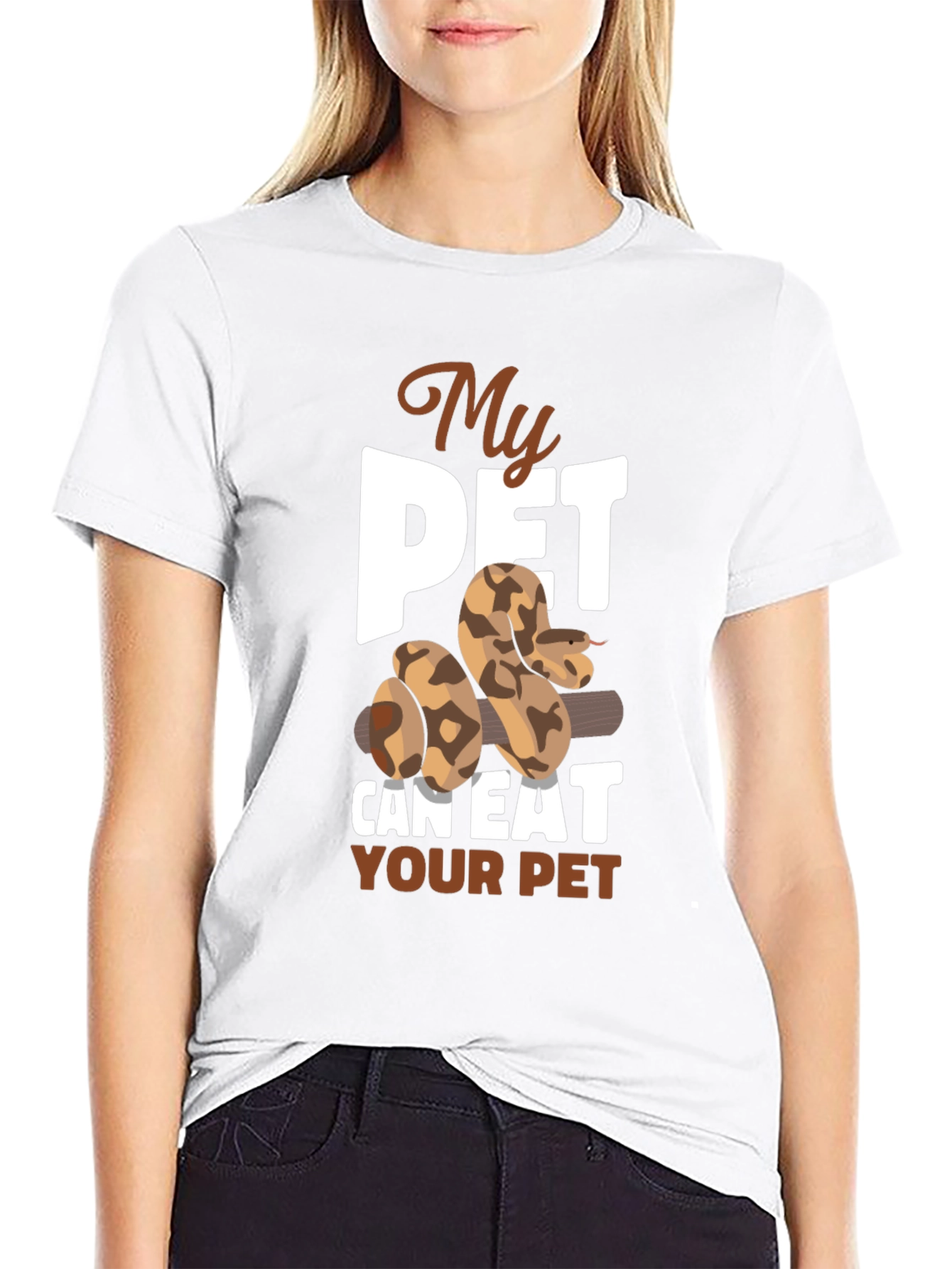 My Pet Can Eat Your Pet Snake T-Shirt