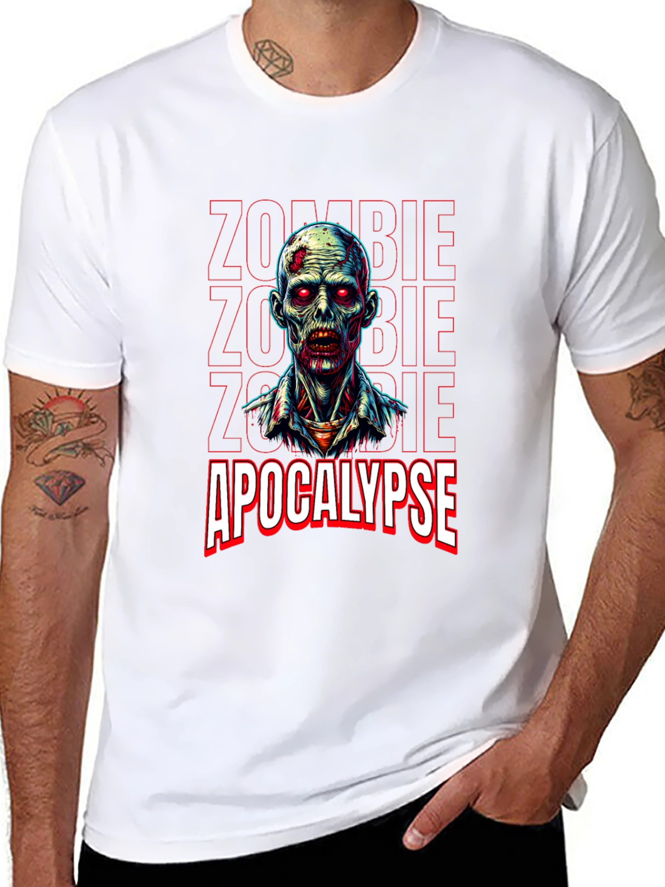 Zombie Apocalypse Graphic Tee