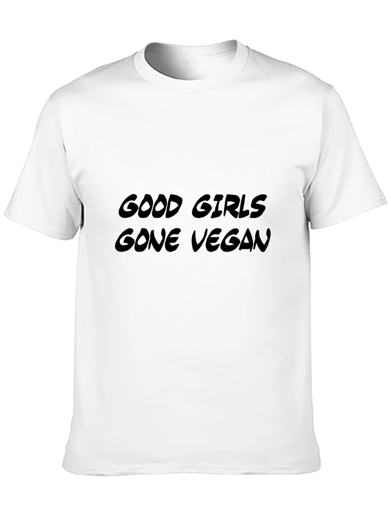 Good Girls Gone Vegan Black T-Shirt