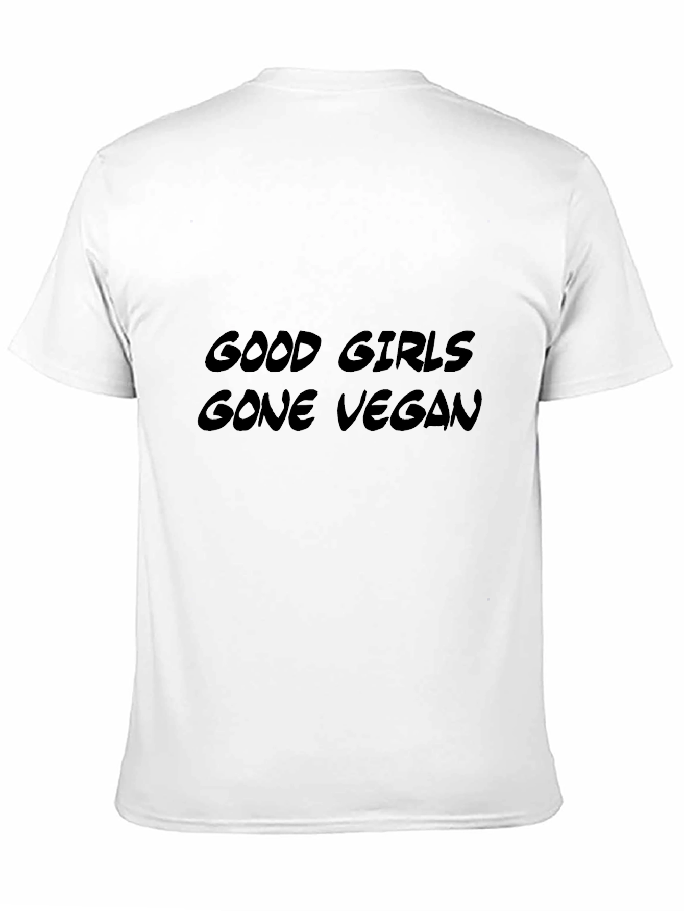 Good Girls Gone Vegan Black T-Shirt