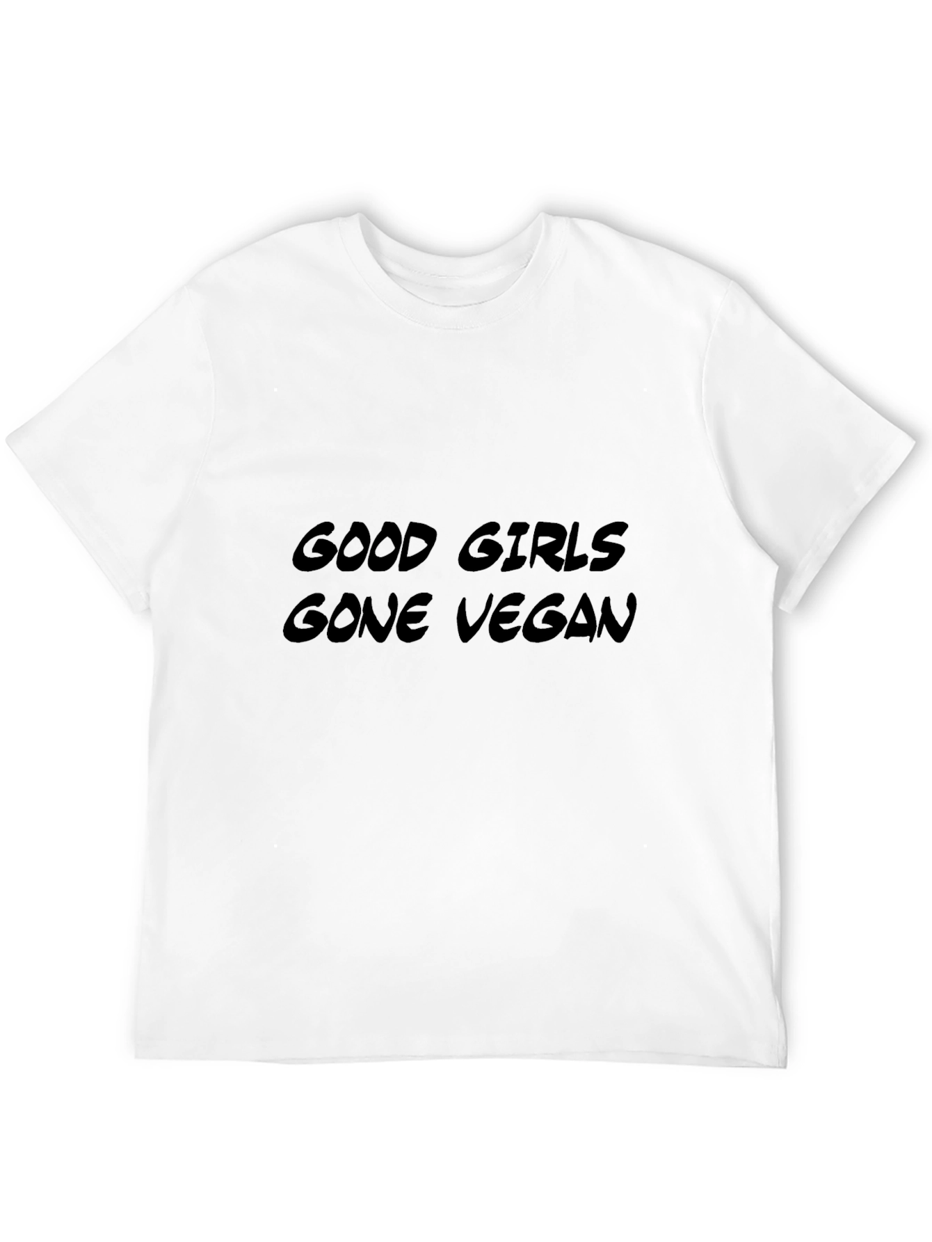 Good Girls Gone Vegan Black T-Shirt