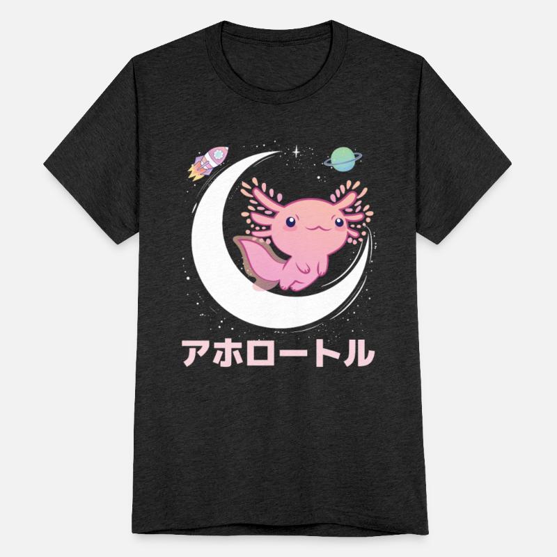 Axolotl Lovers Cute Animals Space Axolotl All