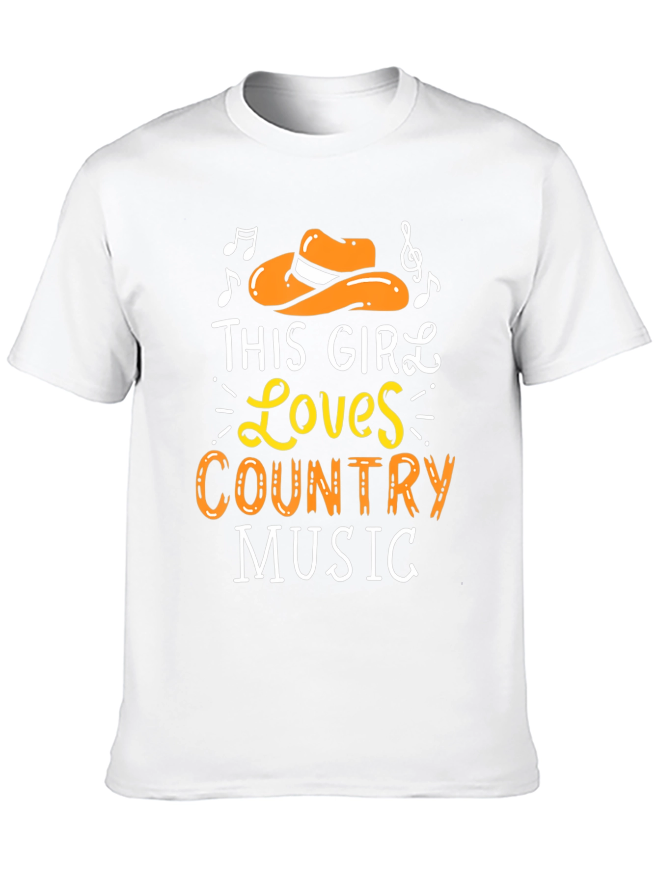 This Girl Loves Country Music T-Shirt