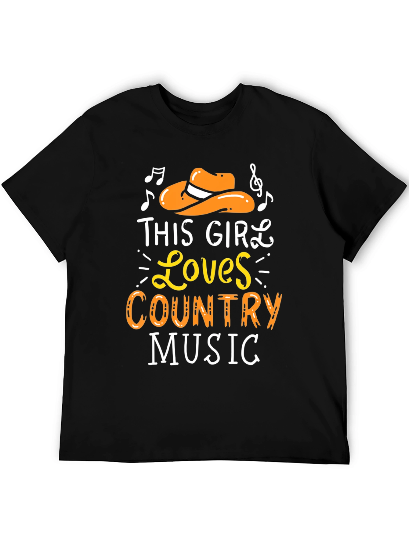 This Girl Loves Country Music T-Shirt