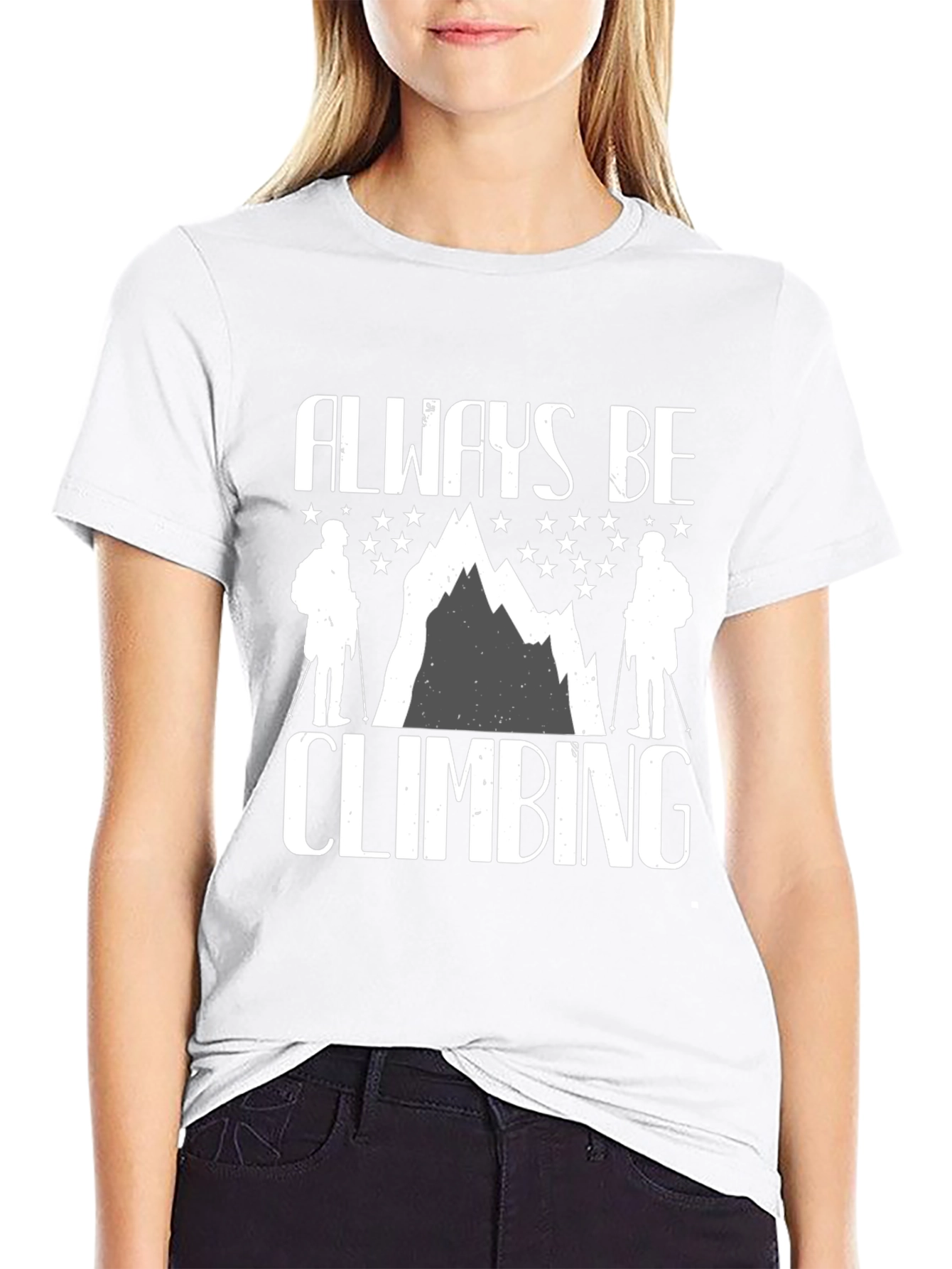 Always Be Climbing T-Shirt - Mountain Graphic Tee