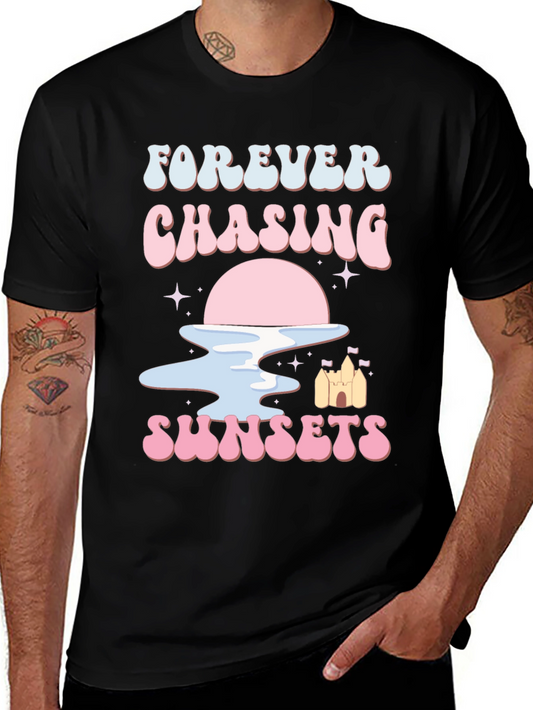 Forever Chasing Sunsets Graphic Tee