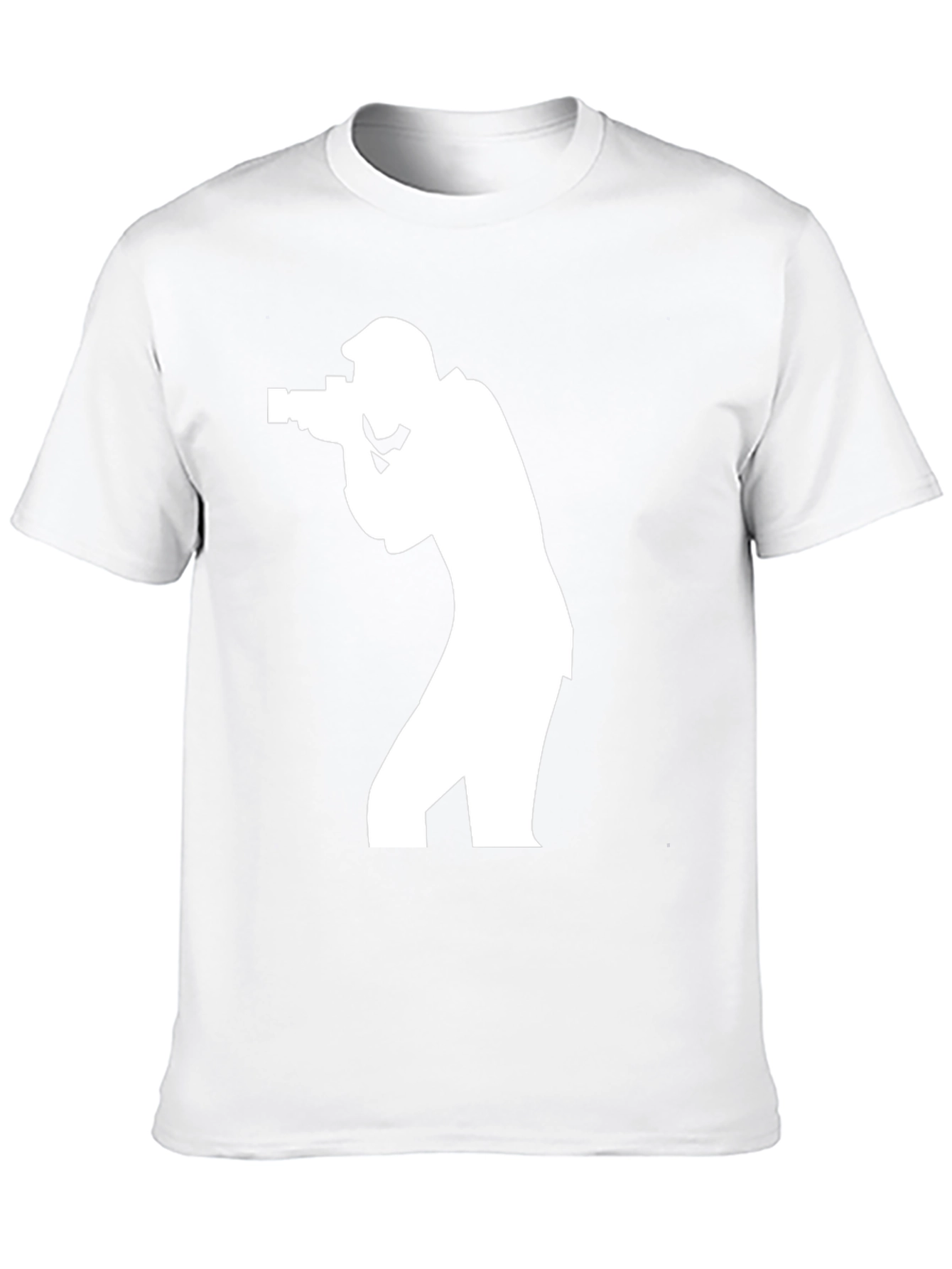 Photographer Graphic Tee - Mens Black T-Shirt