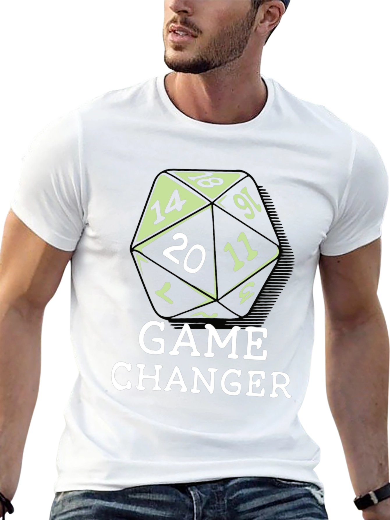 Game Changer D20 Dice T-Shirt