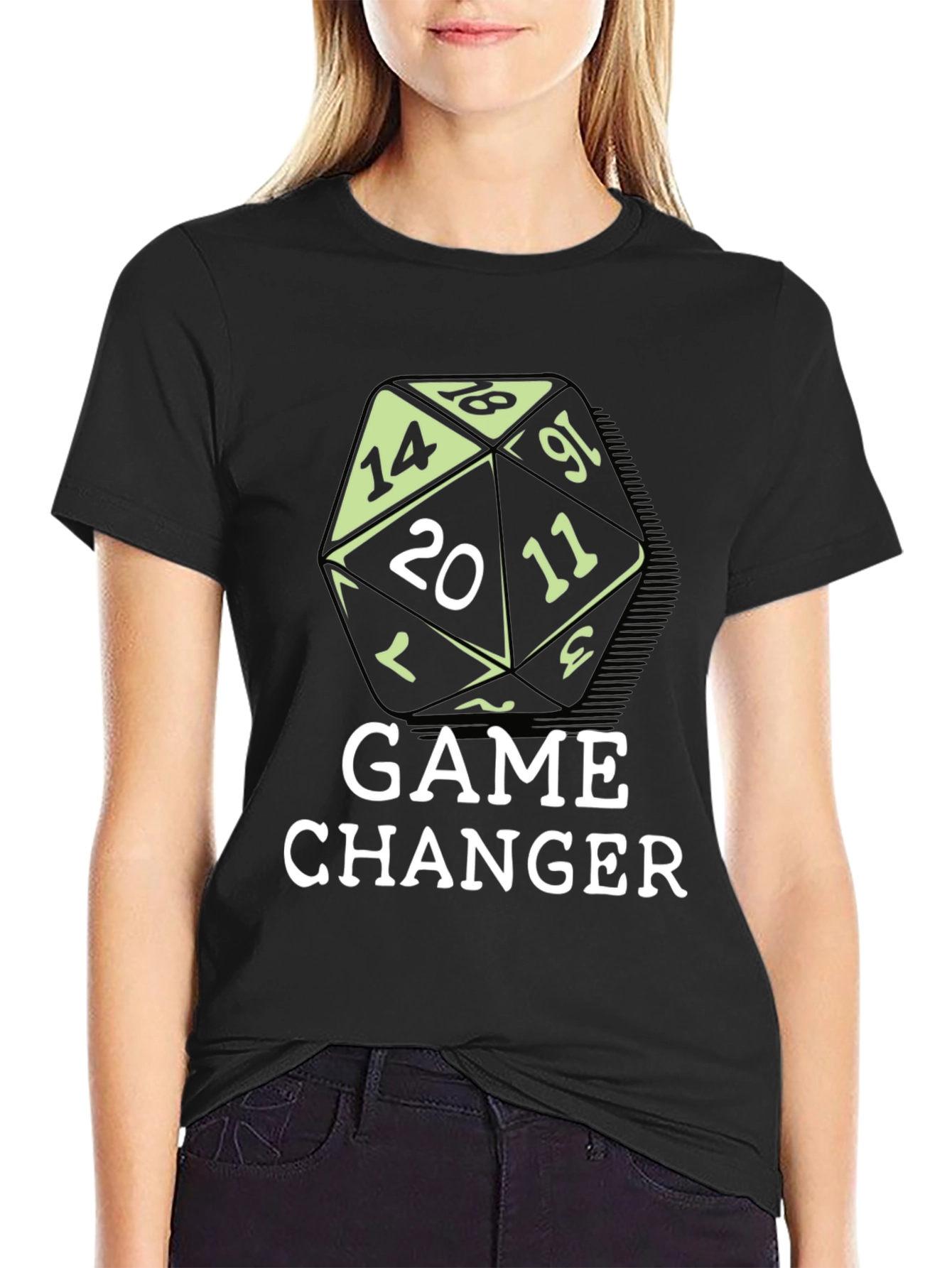 Game Changer D20 Dice T-Shirt