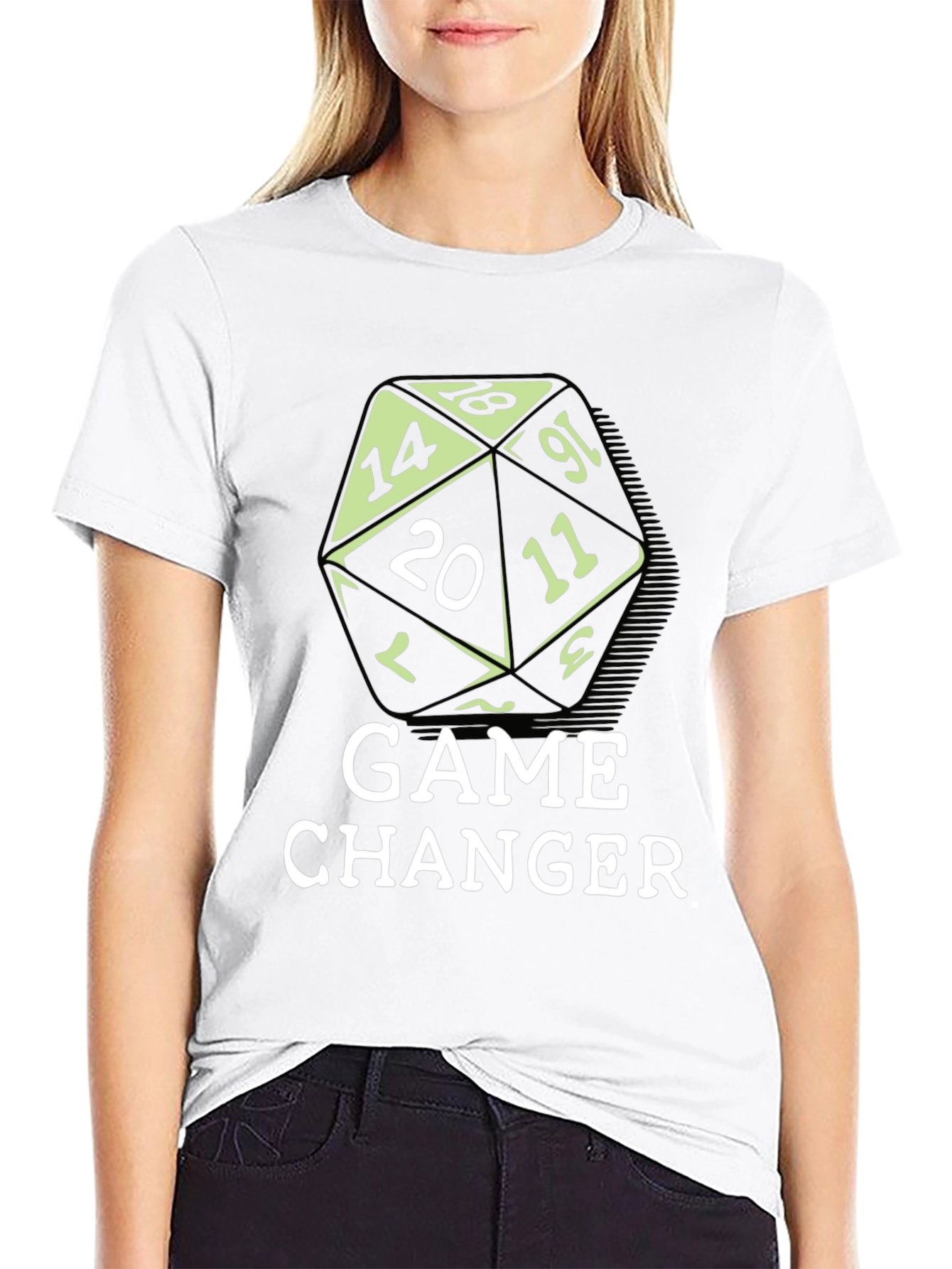 Game Changer D20 Dice T-Shirt