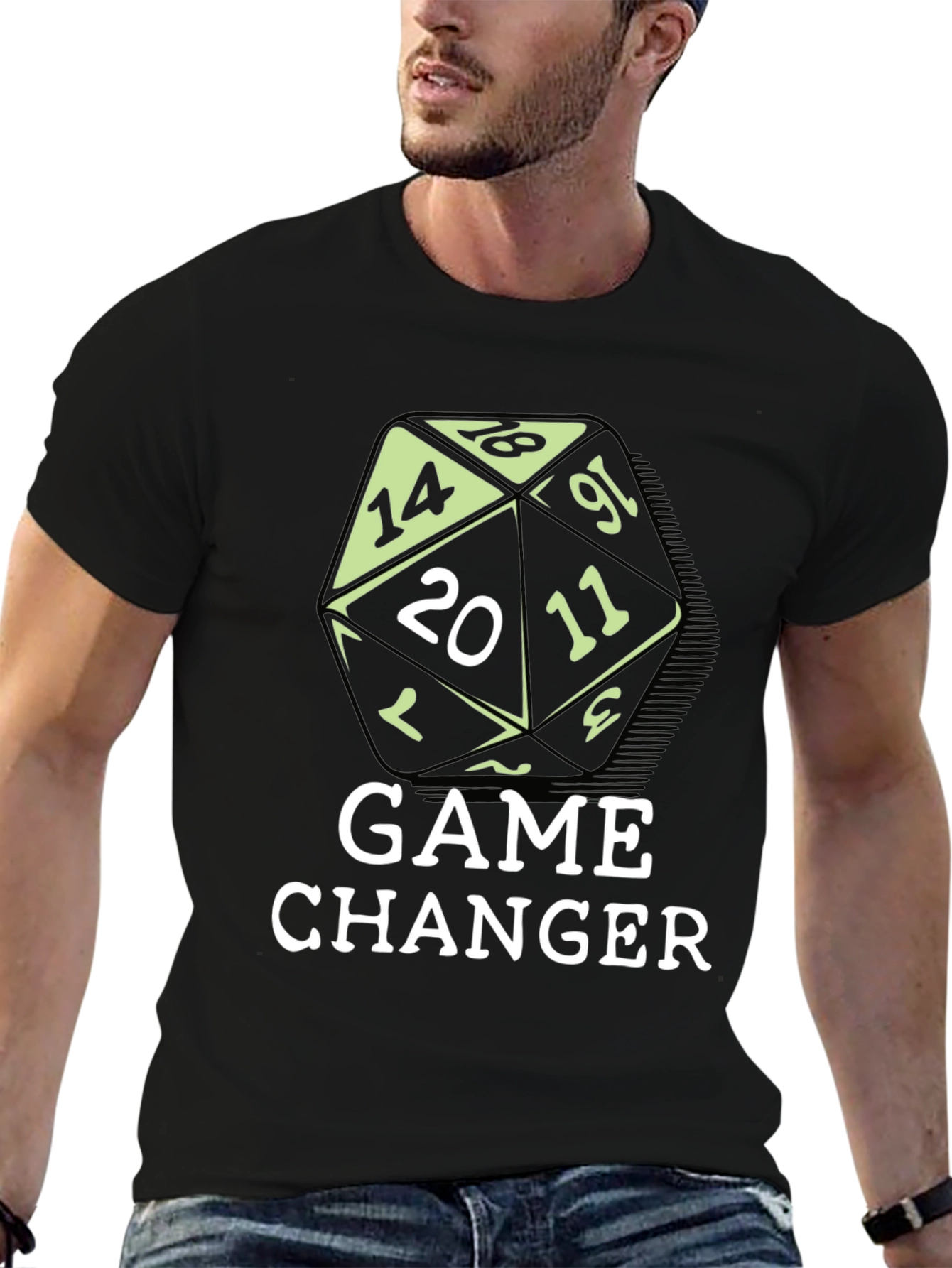 Game Changer D20 Dice T-Shirt