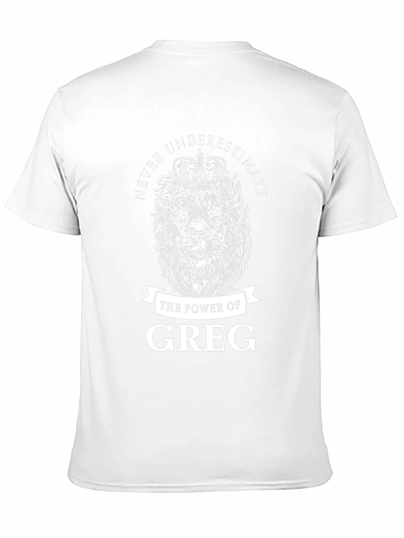 Never Underestimate Greg Lion Graphic Tee