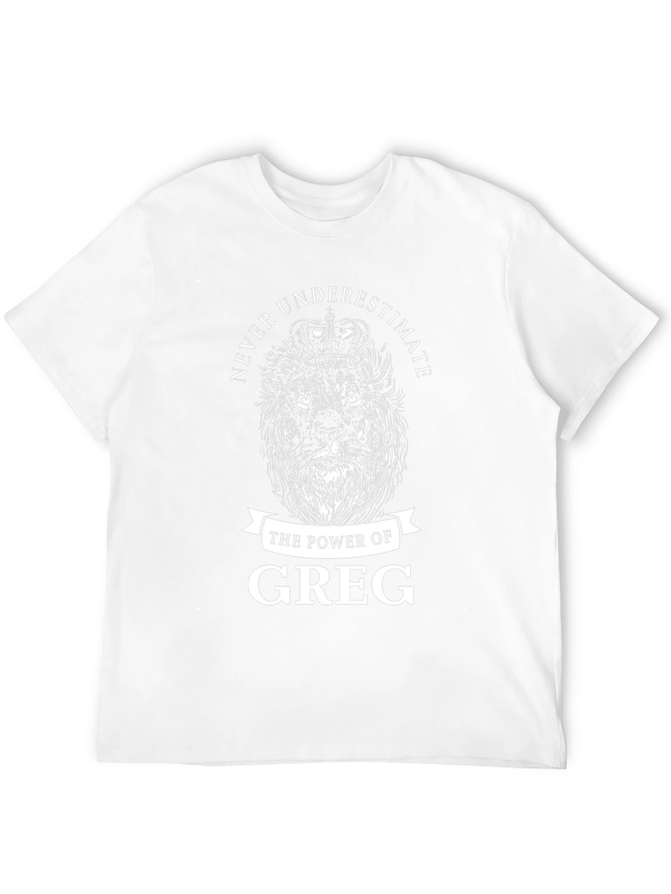 Never Underestimate Greg Lion Graphic Tee