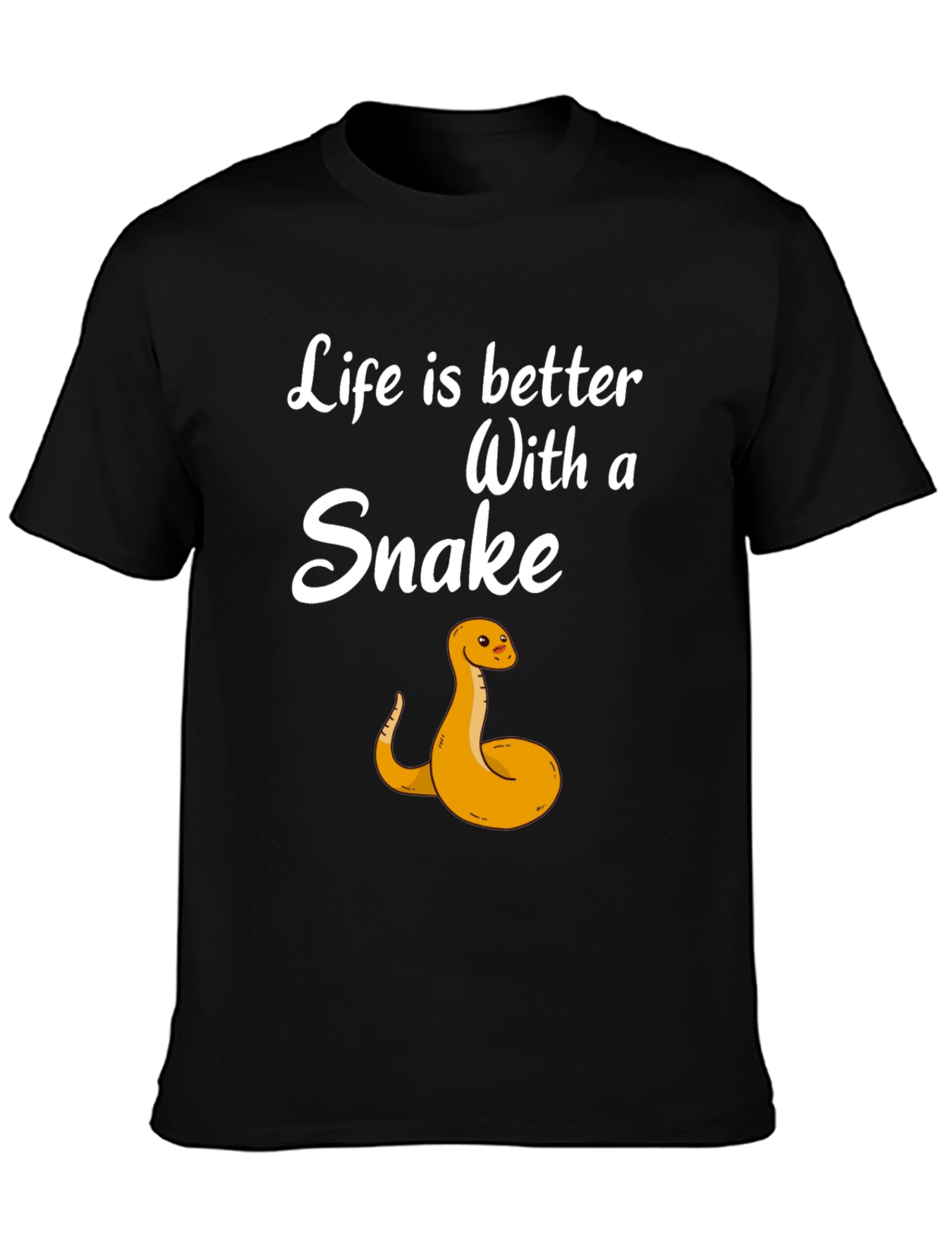 Life is Better with a Snake Graphic Tee