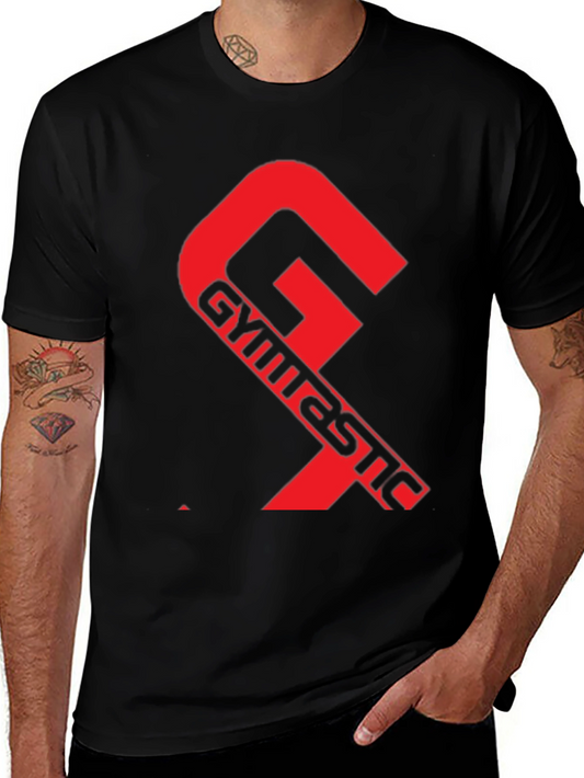 Gymnastic Black Graphic Tee