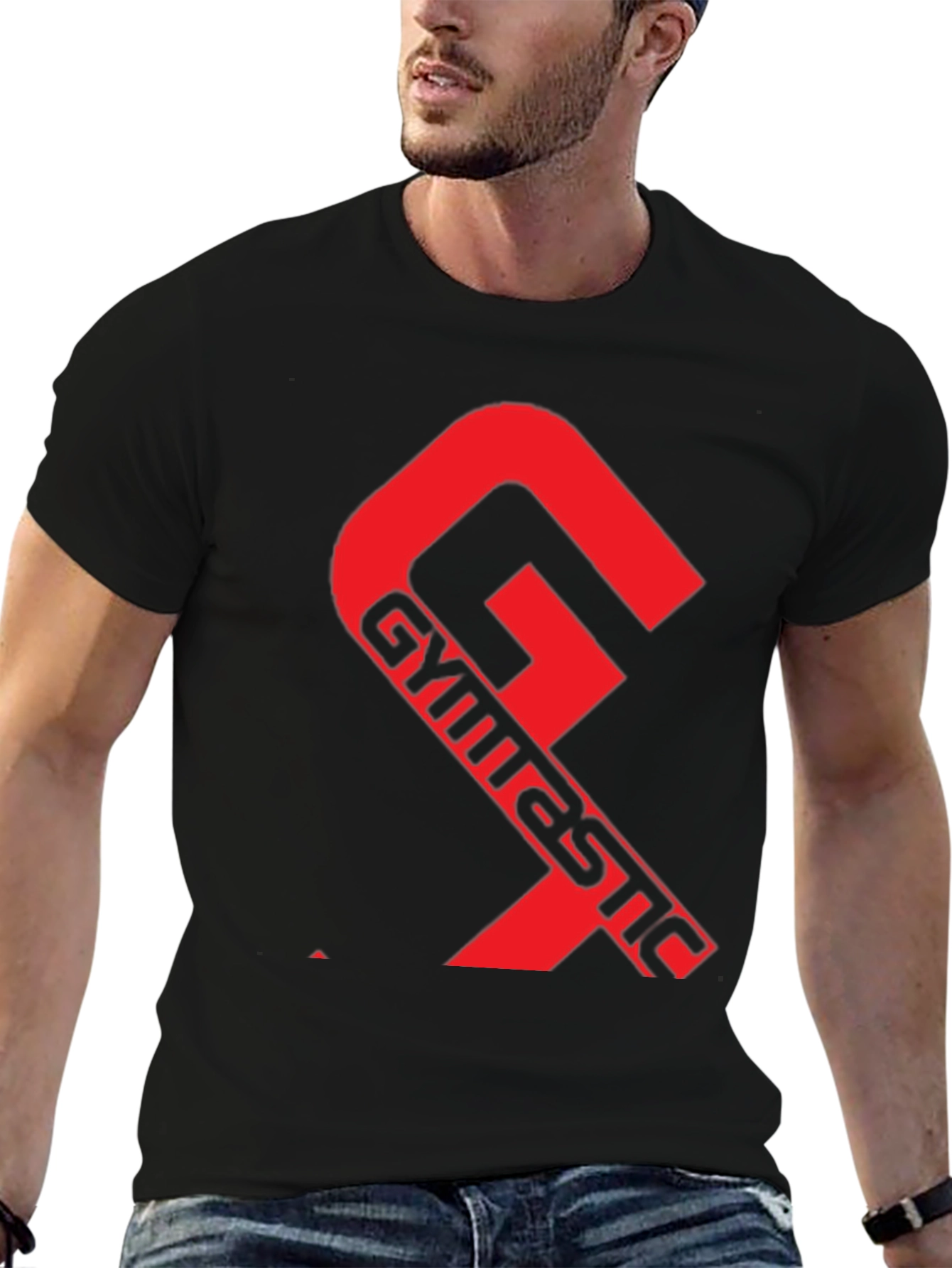 Gymnastic Black Graphic Tee