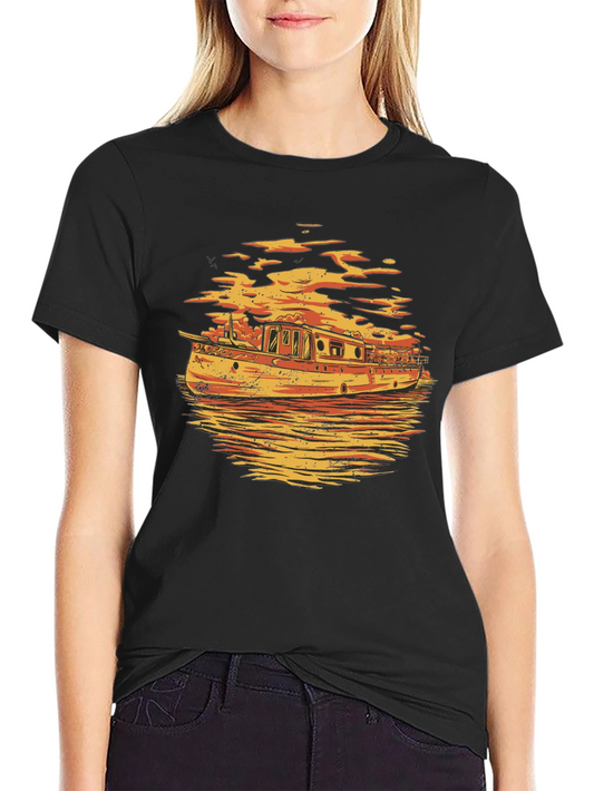 Vintage Boat Graphic Tee