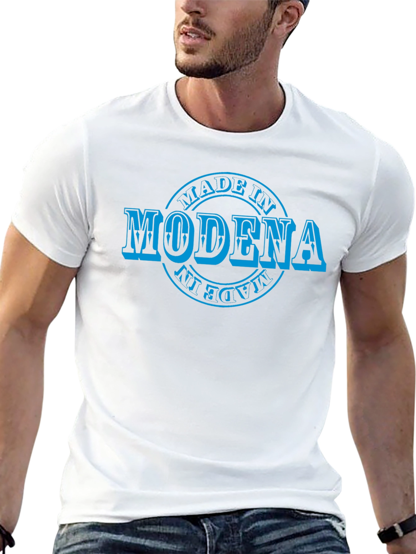 Made in Modena Tee - Stylish Graphic Print T-Shirt