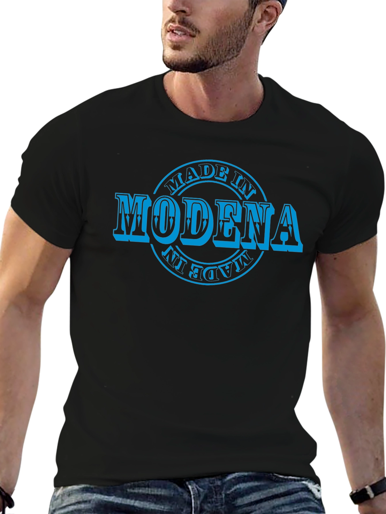 Made in Modena Tee - Stylish Graphic Print T-Shirt