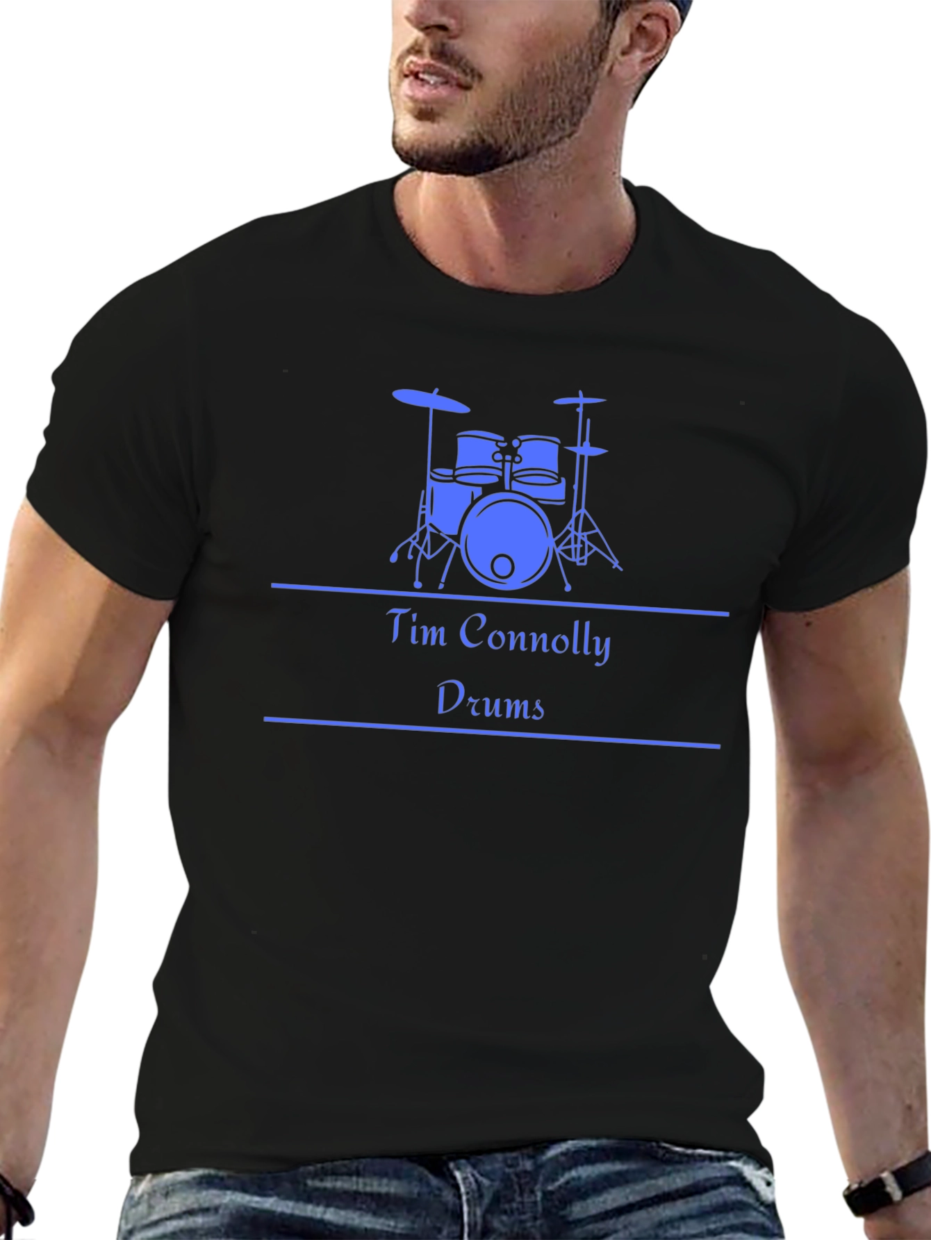 Tim Connolly Drums Graphic Tee