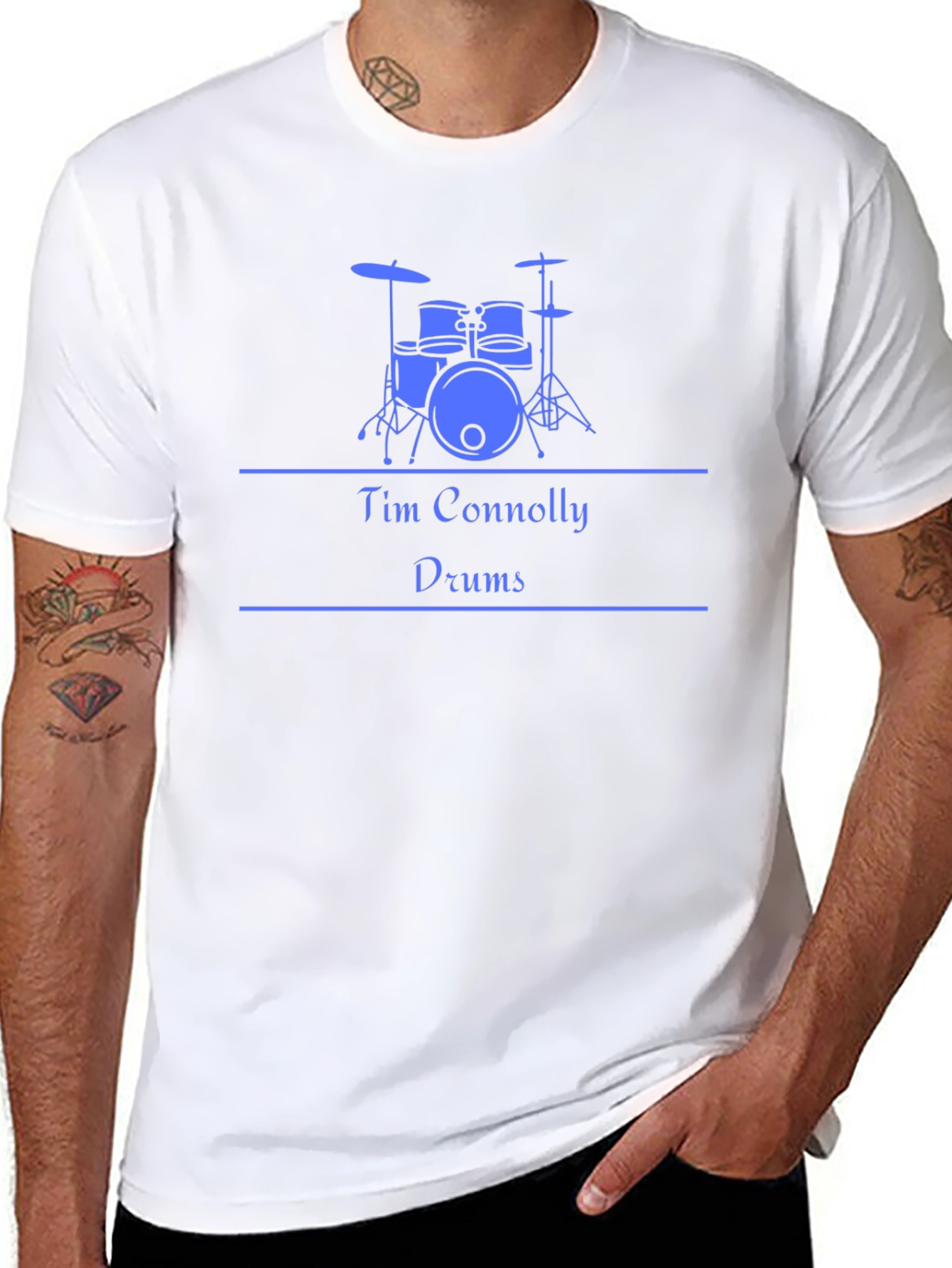 Tim Connolly Drums Graphic Tee