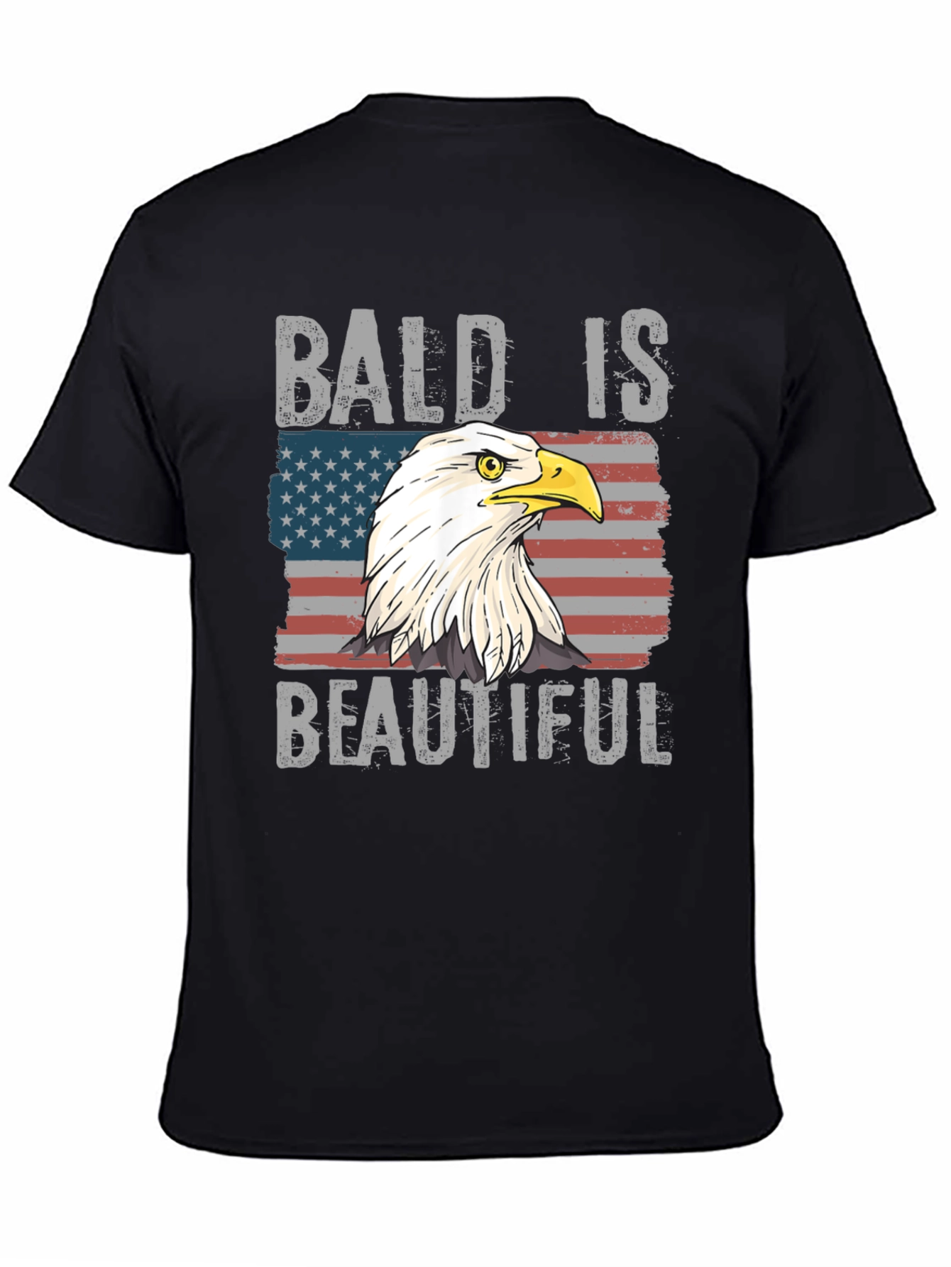 Bald Is Beautiful Eagle T-Shirt