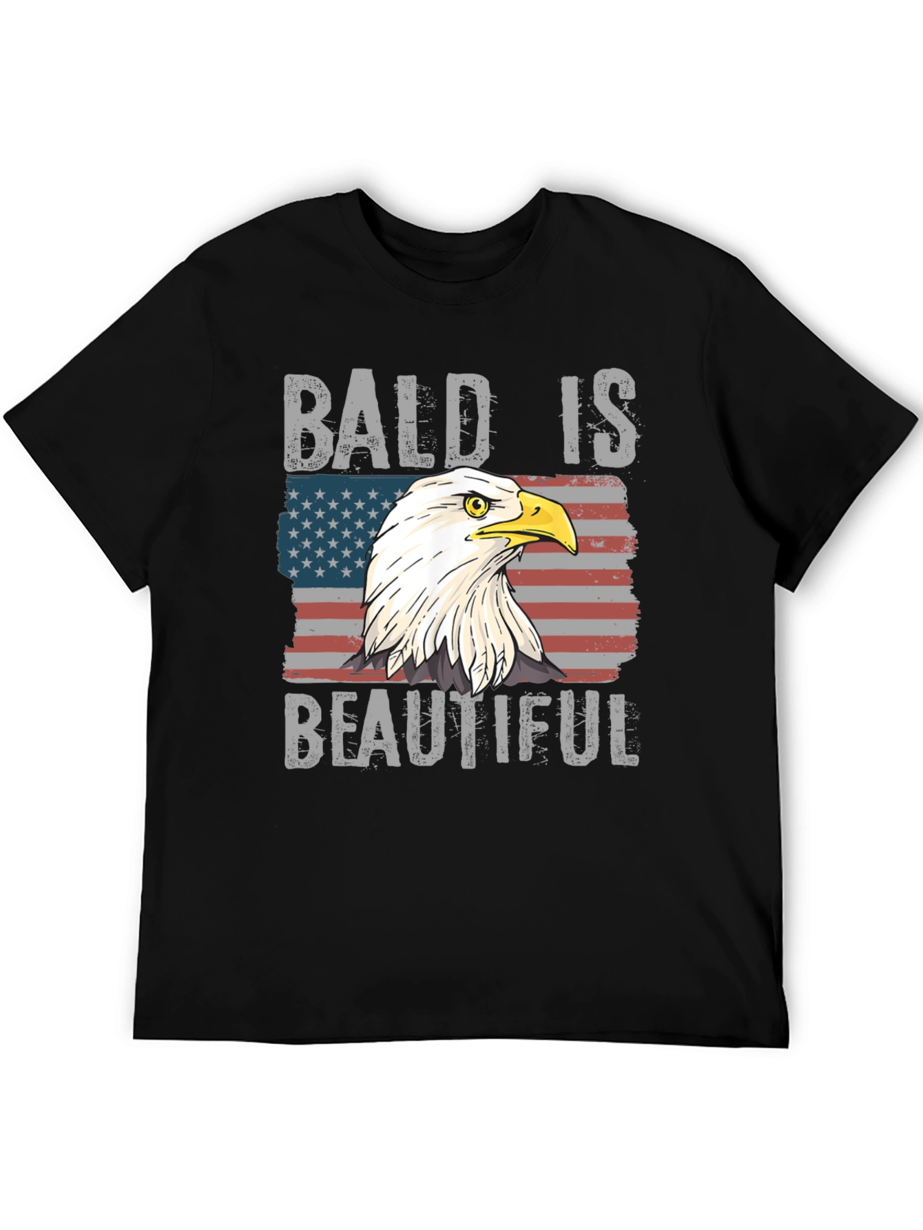 Bald Is Beautiful Eagle T-Shirt