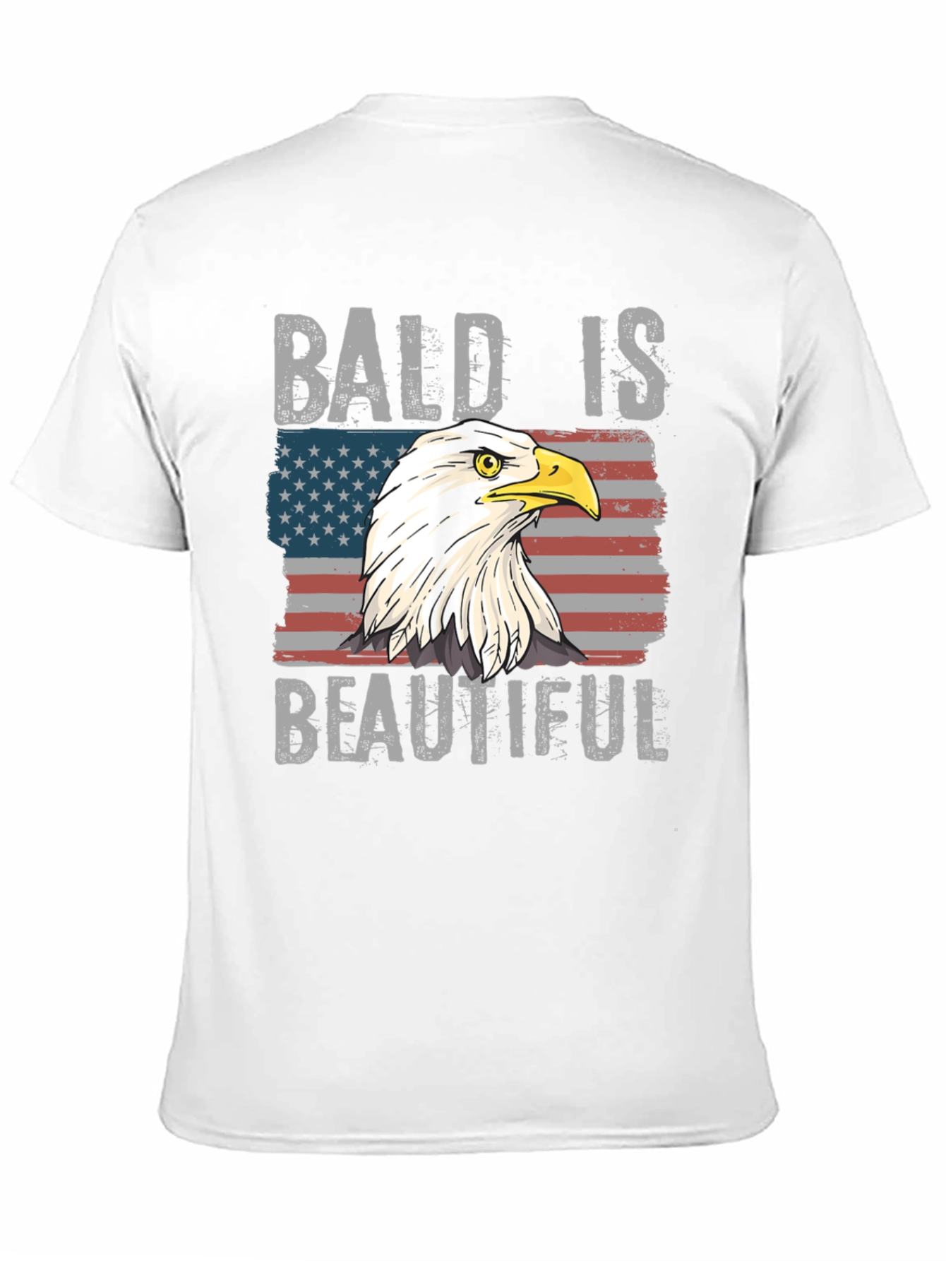 Bald Is Beautiful Eagle T-Shirt