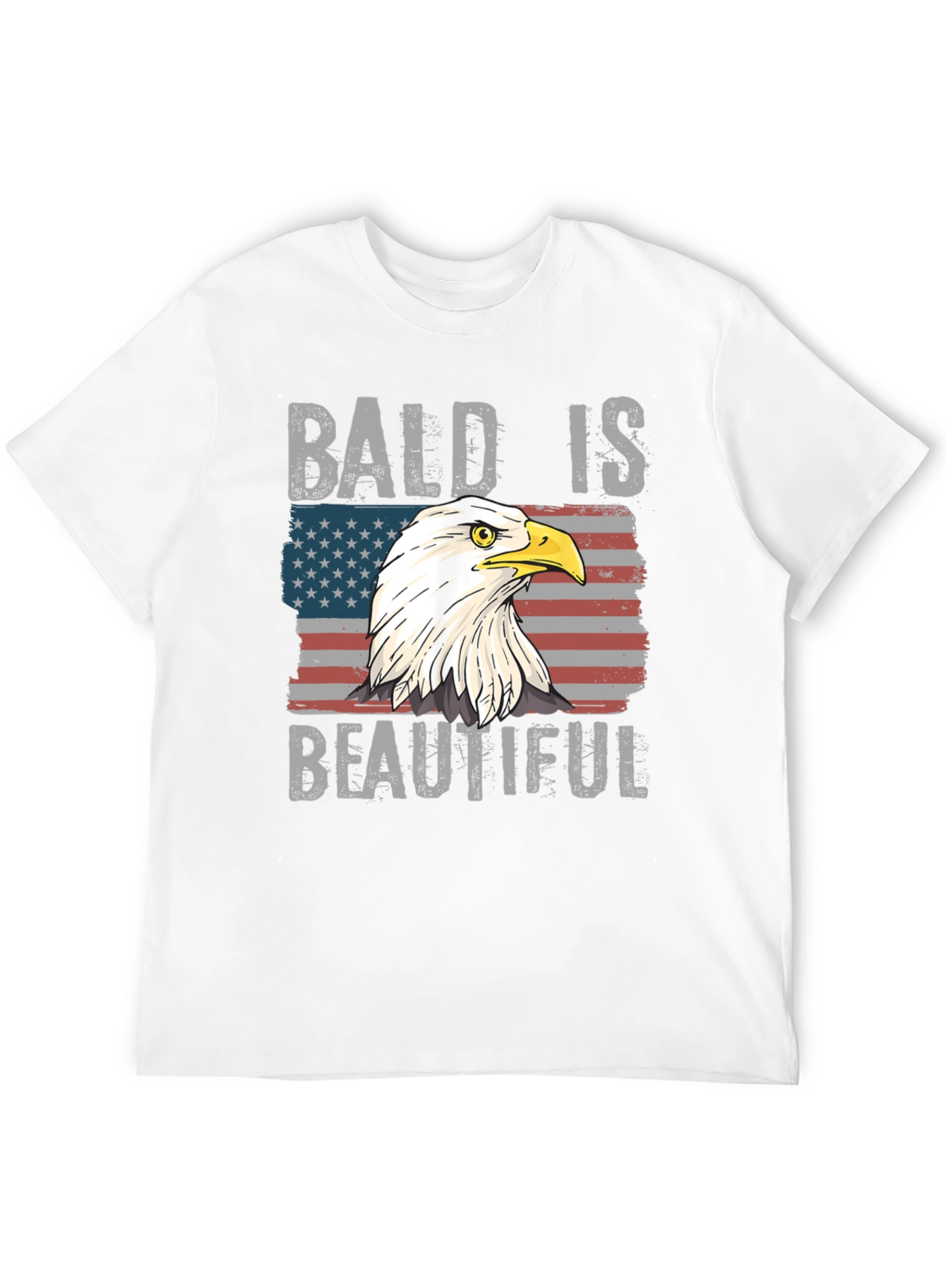 Bald Is Beautiful Eagle T-Shirt