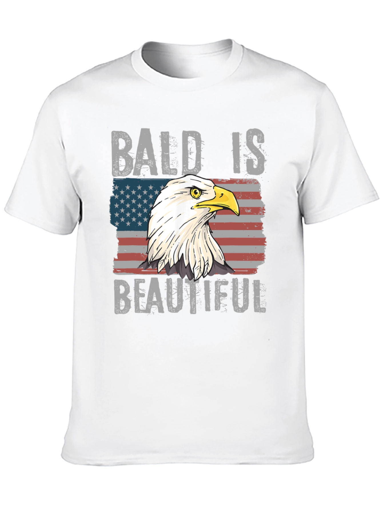 Bald Is Beautiful Eagle T-Shirt