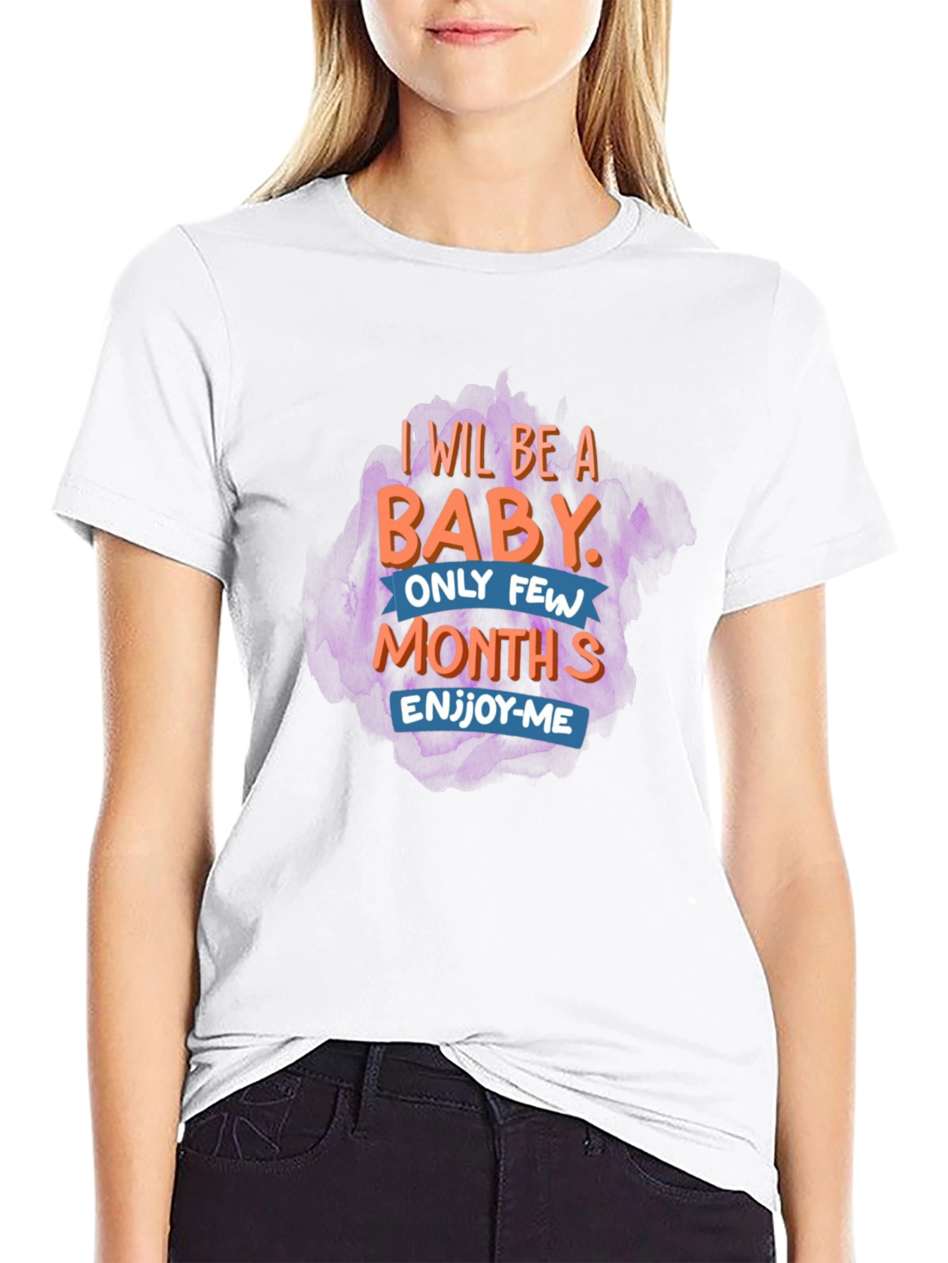 I Will Be a Baby Mens Graphic Tee