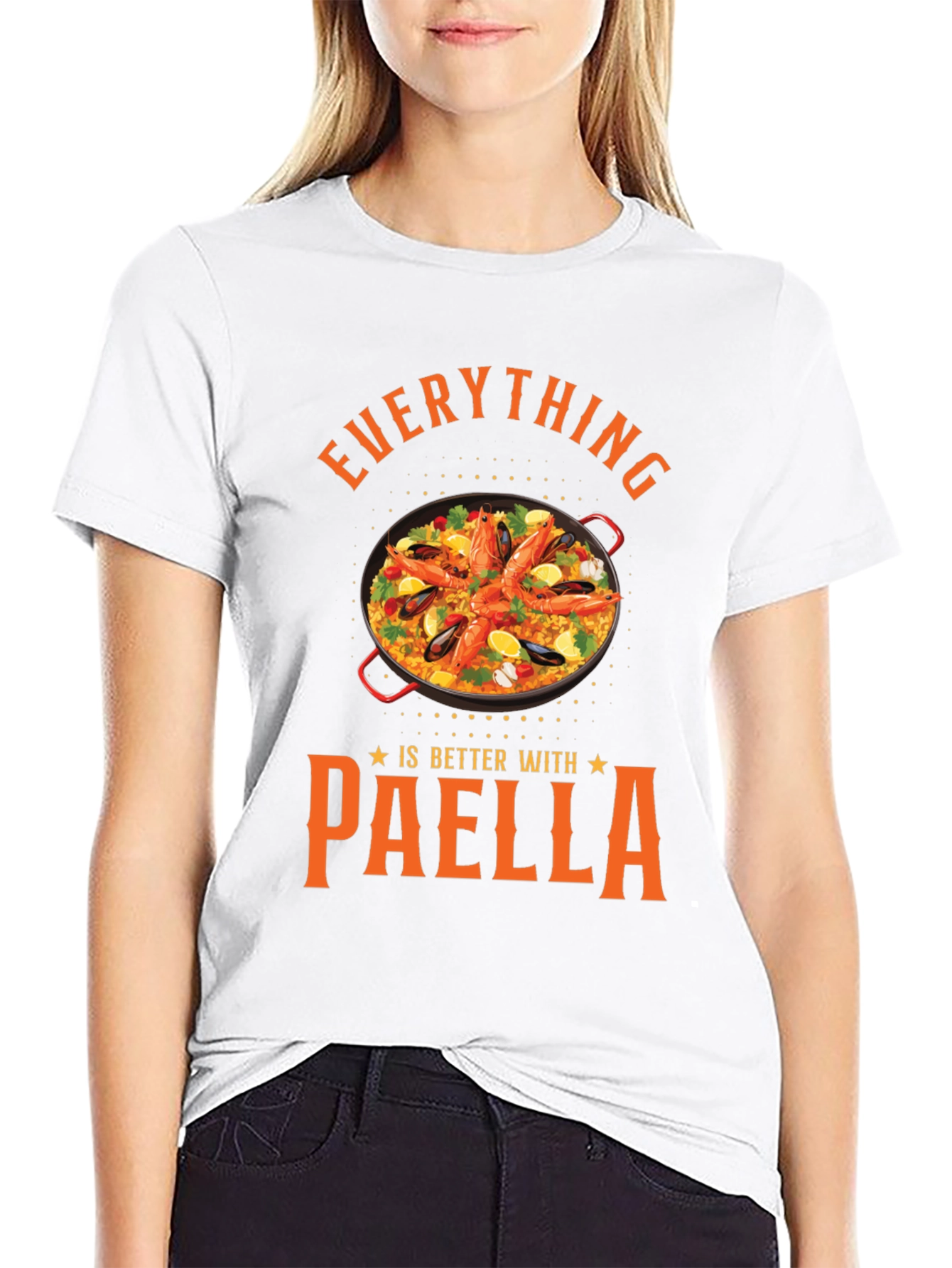 Paella Lover T-Shirt - Everything is Better with Paella