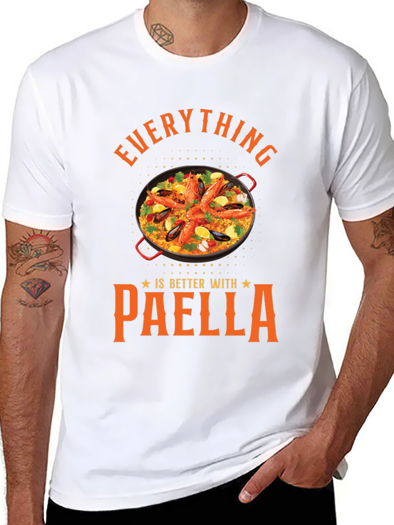 Paella Lover T-Shirt - Everything is Better with Paella