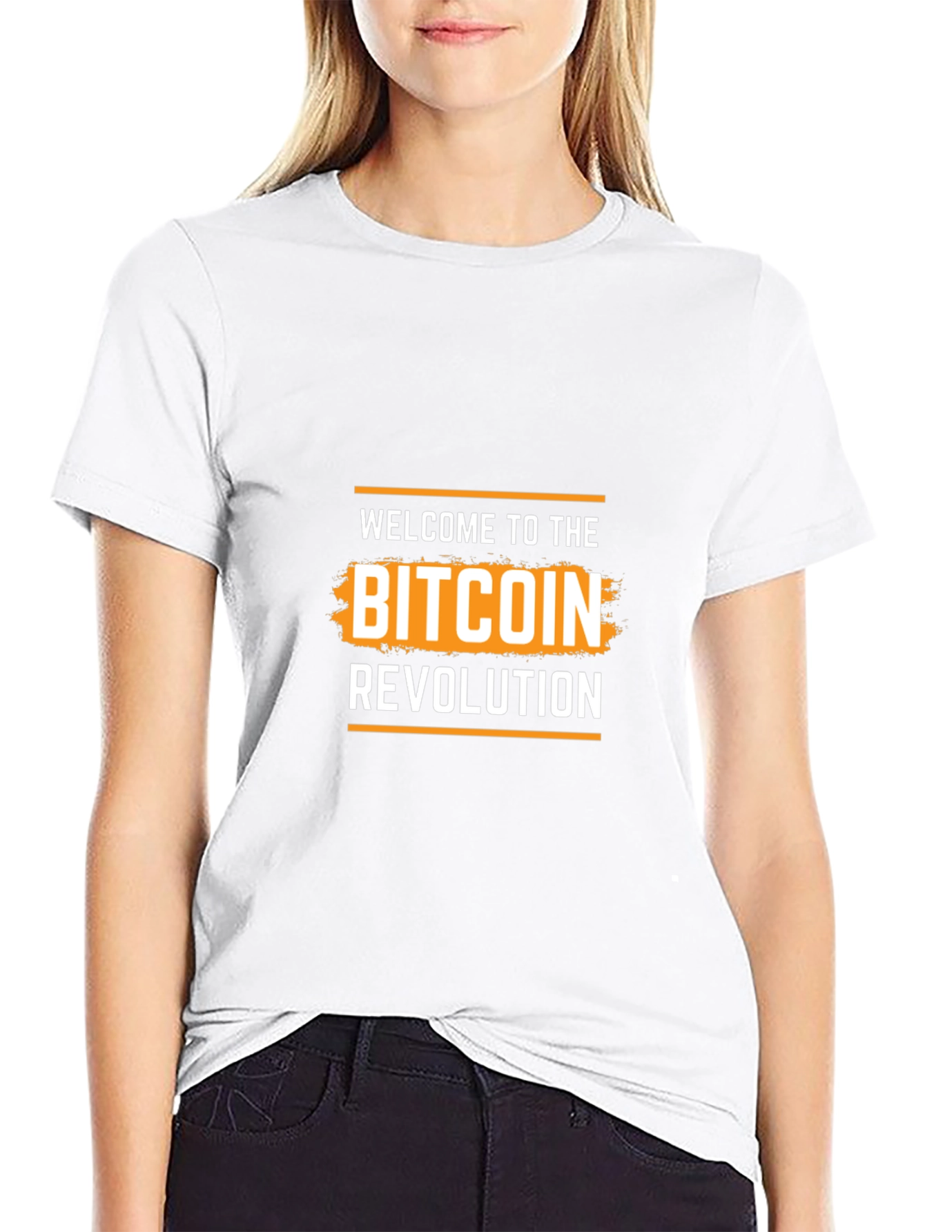 Bitcoin Revolution Black T-Shirt - Crypto Enthusiast Tee