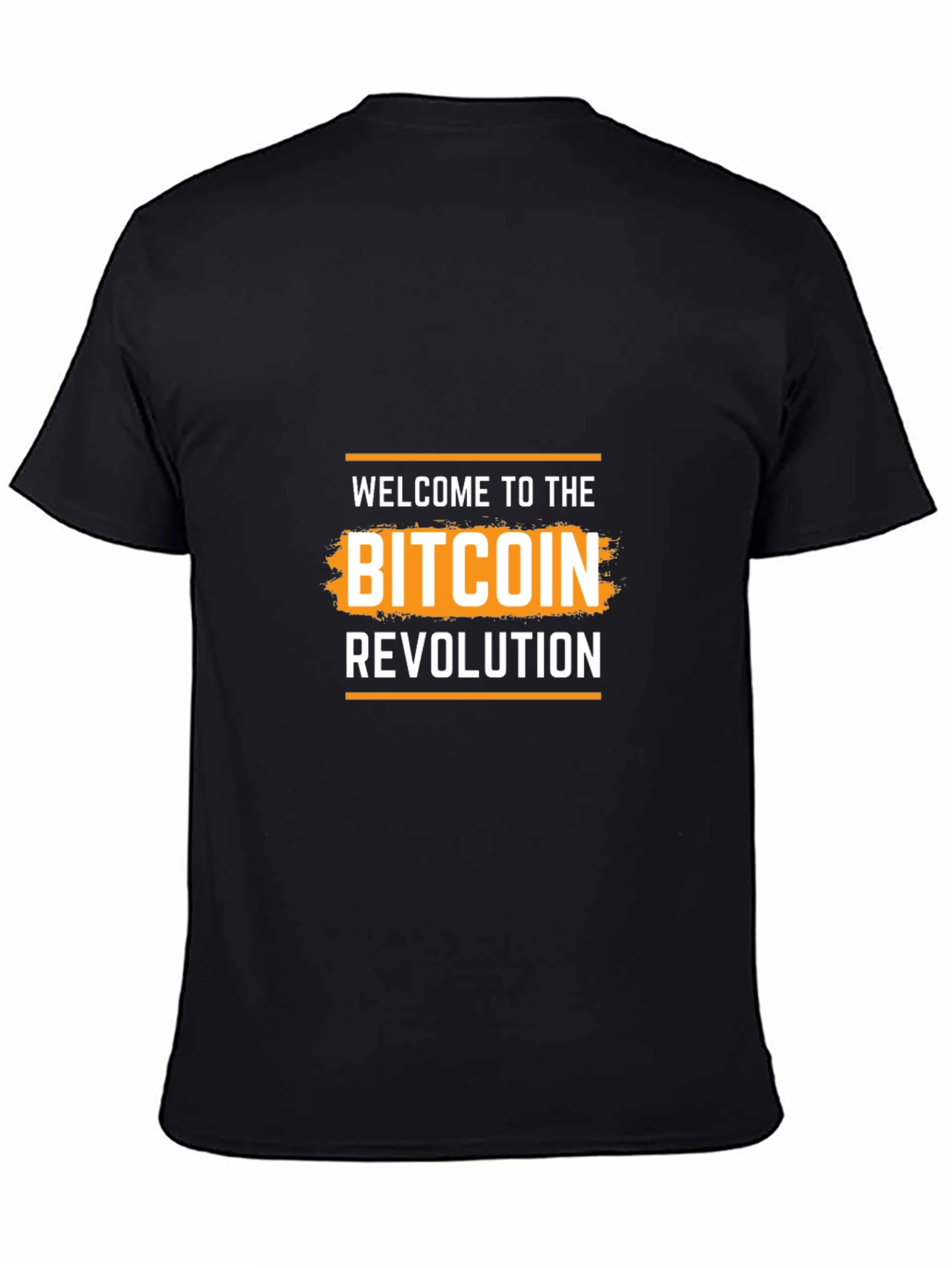 Bitcoin Revolution Black T-Shirt - Crypto Enthusiast Tee