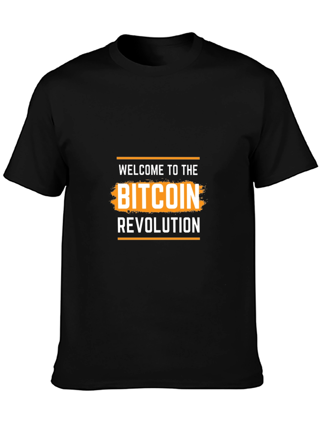 Bitcoin Revolution Black T-Shirt - Crypto Enthusiast Tee