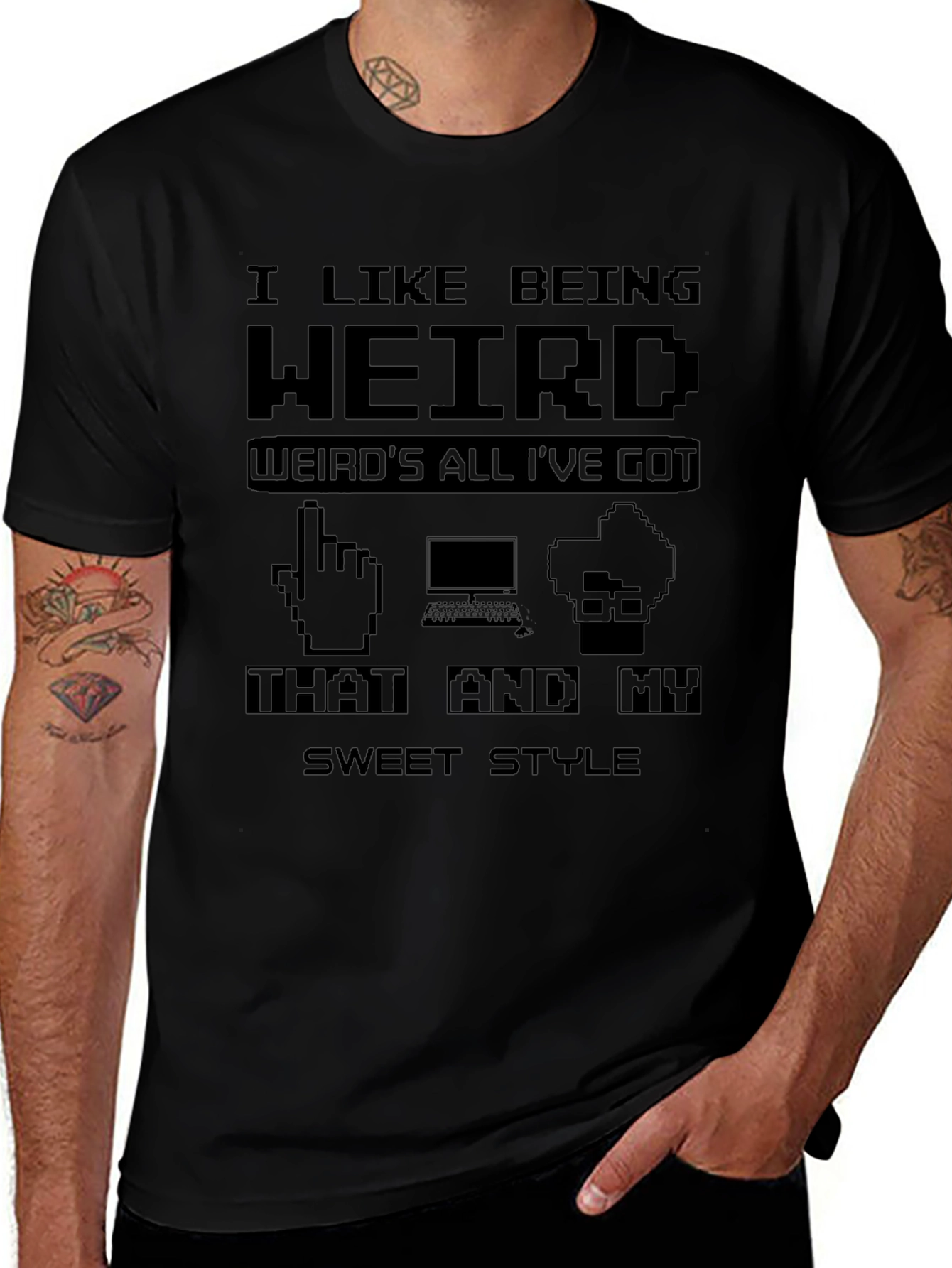 I Like Being Weird Graphic Tee
