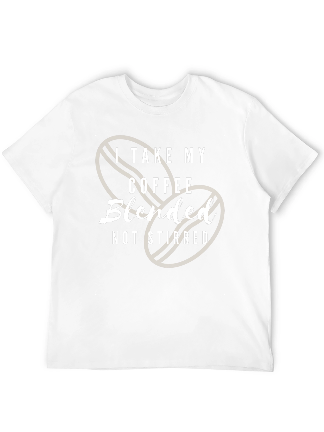 Coffee Blended Not Stirred Graphic Tee