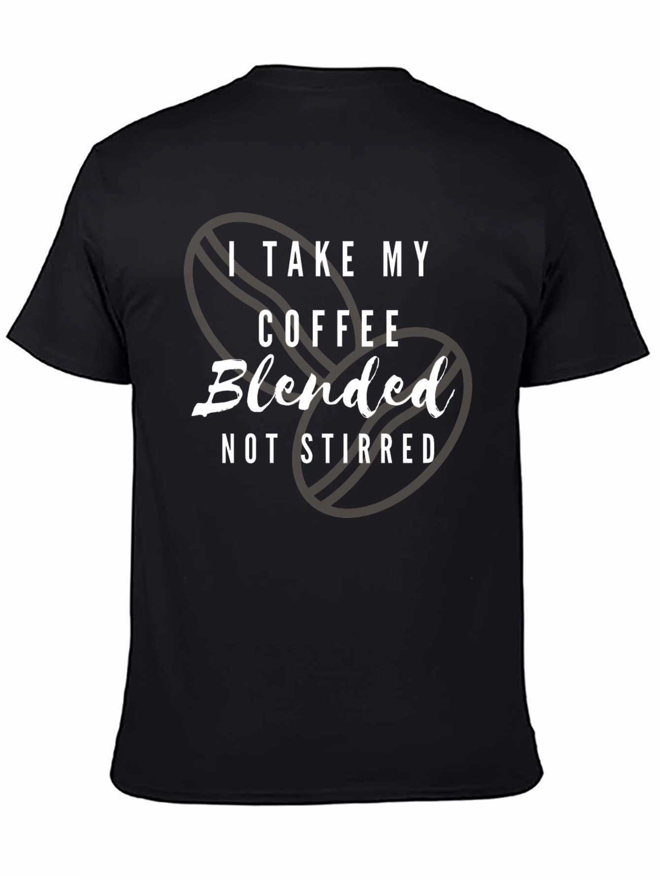 Coffee Blended Not Stirred Graphic Tee
