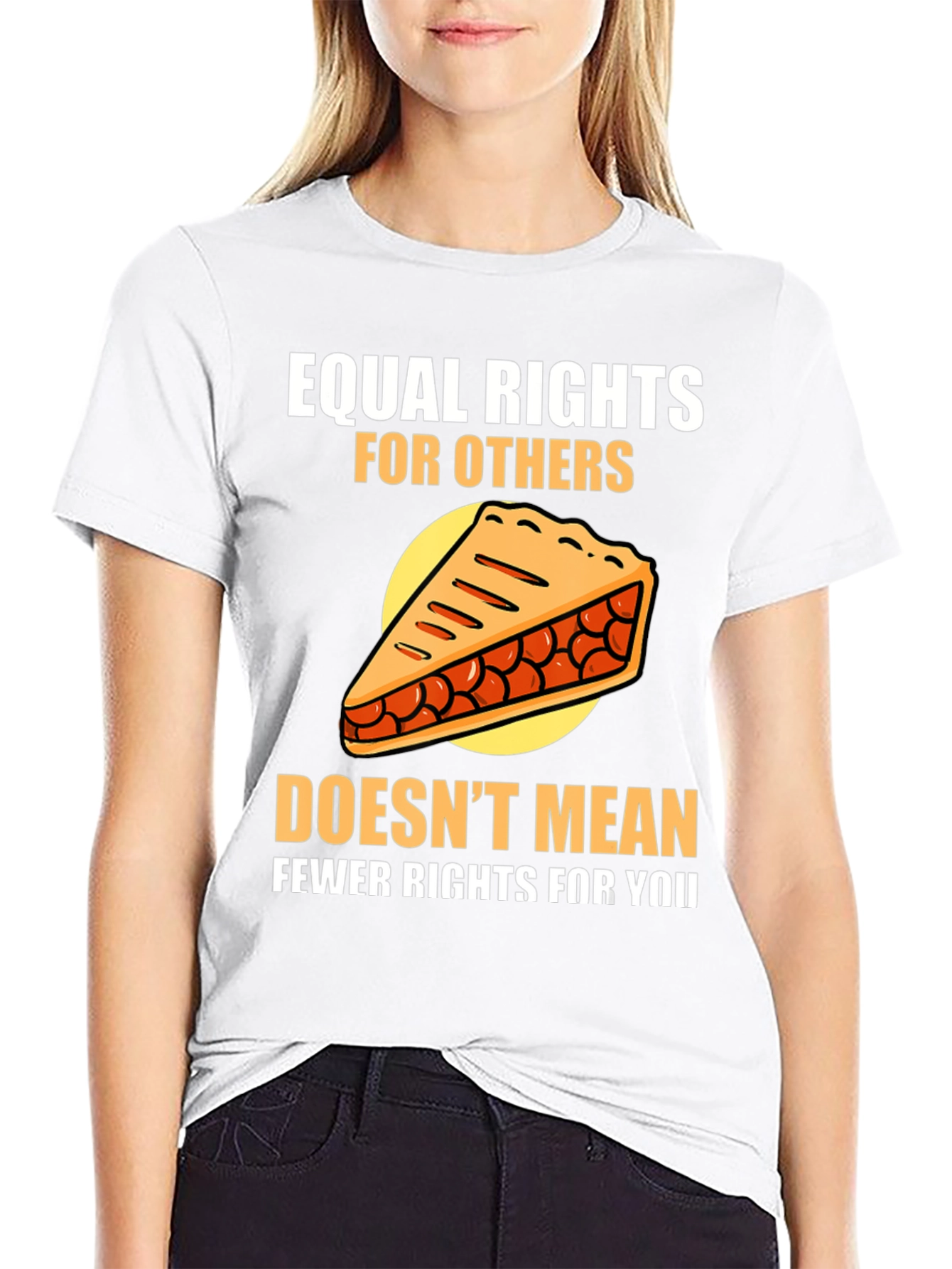 Equal Rights T-Shirt - Funny Pie Chart Design