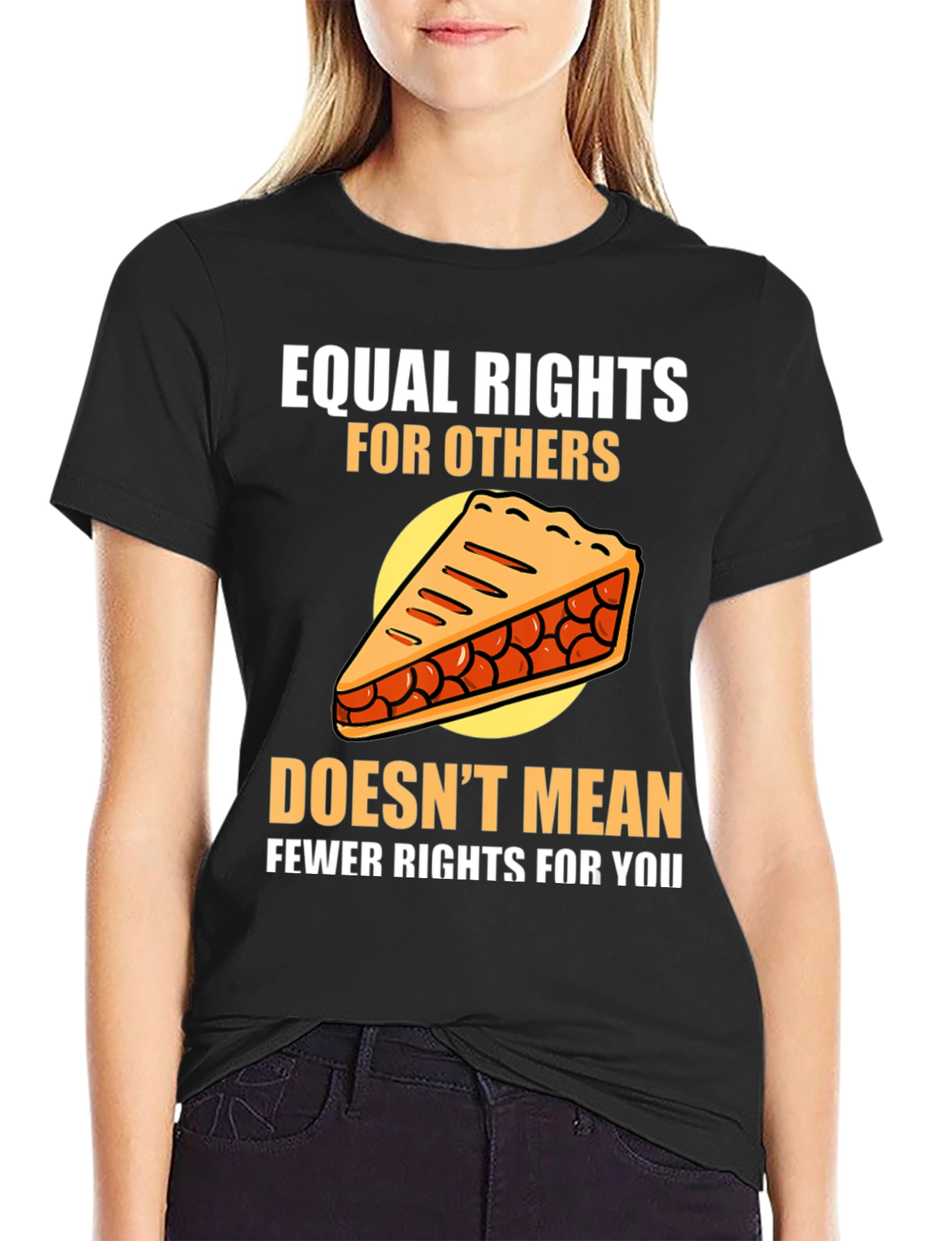 Equal Rights T-Shirt - Funny Pie Chart Design