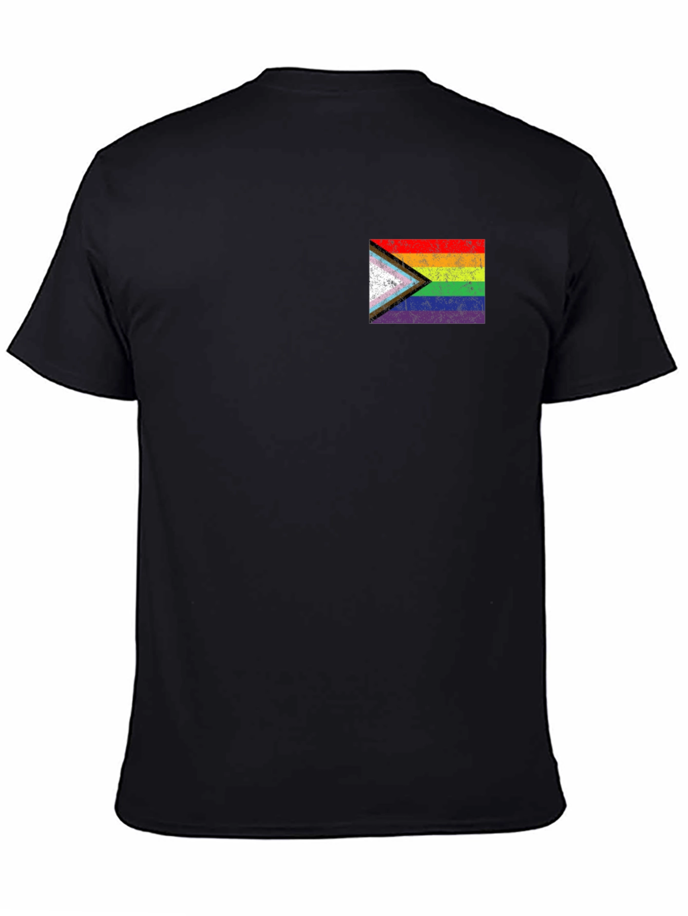 LGBTQ+ Progress Pride Flag Graphic T-Shirt