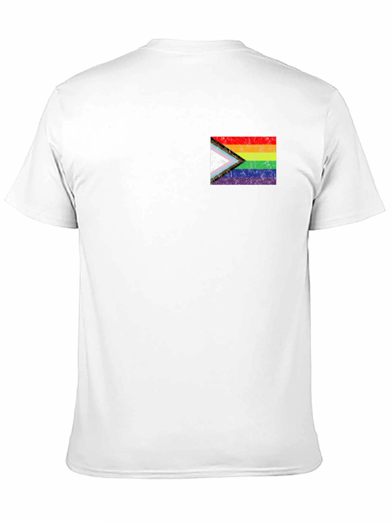 LGBTQ+ Progress Pride Flag Graphic T-Shirt